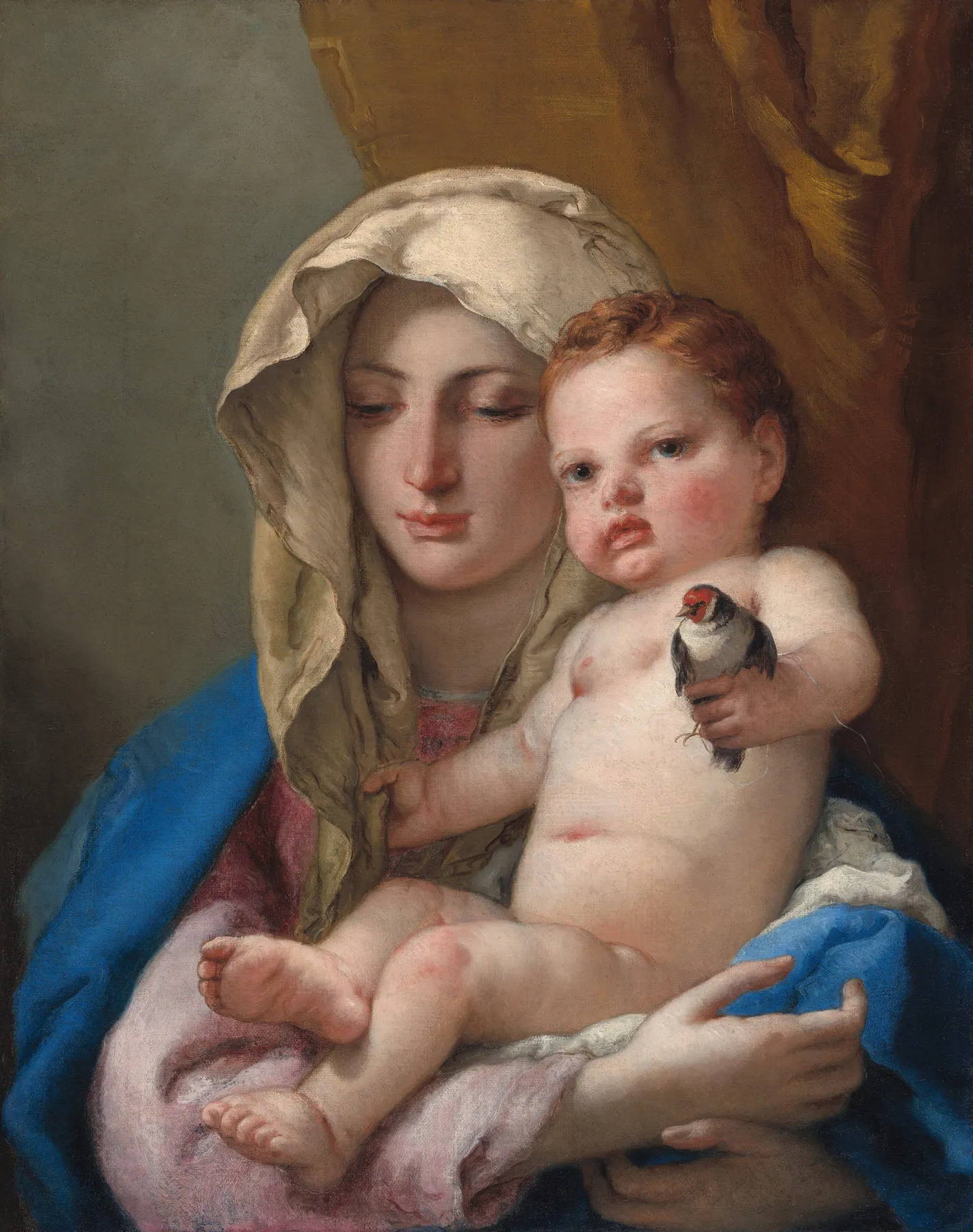 La Virgen del jilguero, de Giovanni Battista Tiepolo