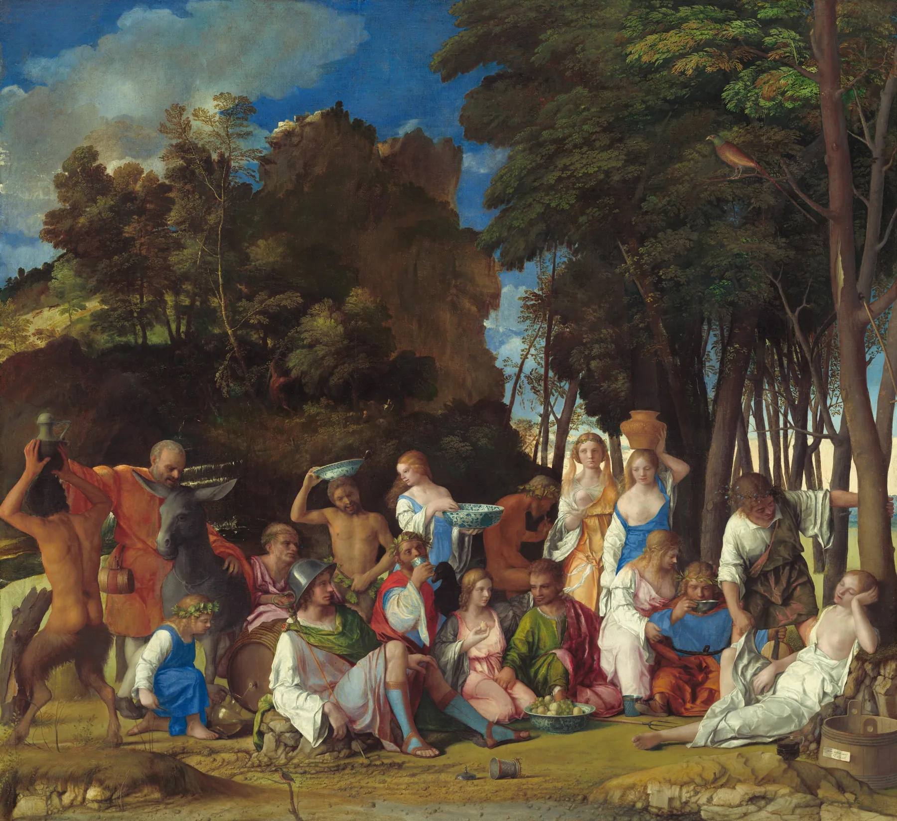El festín de los dioses, de Giovanni Bellini