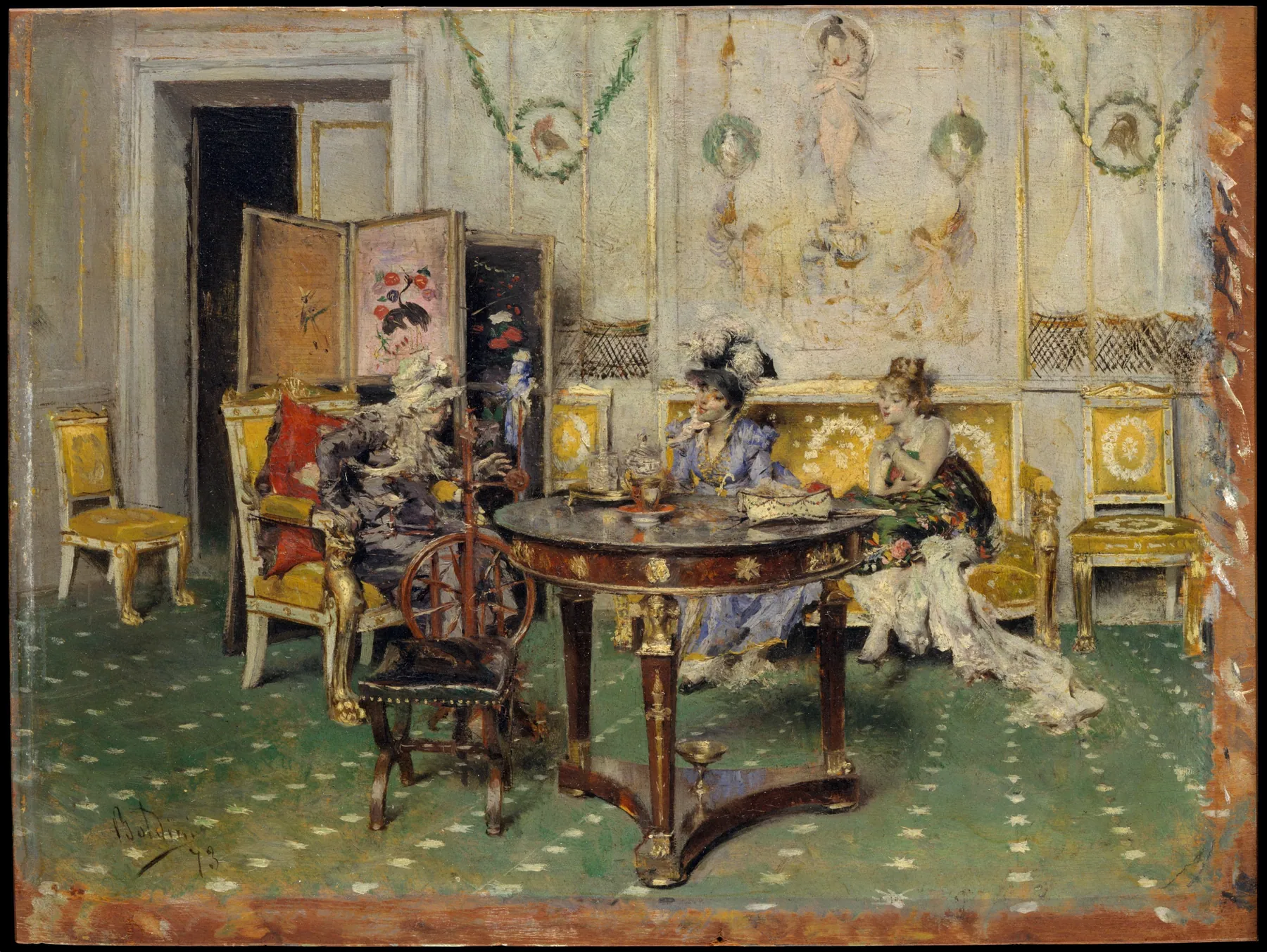El chisme, de Giovanni Boldini