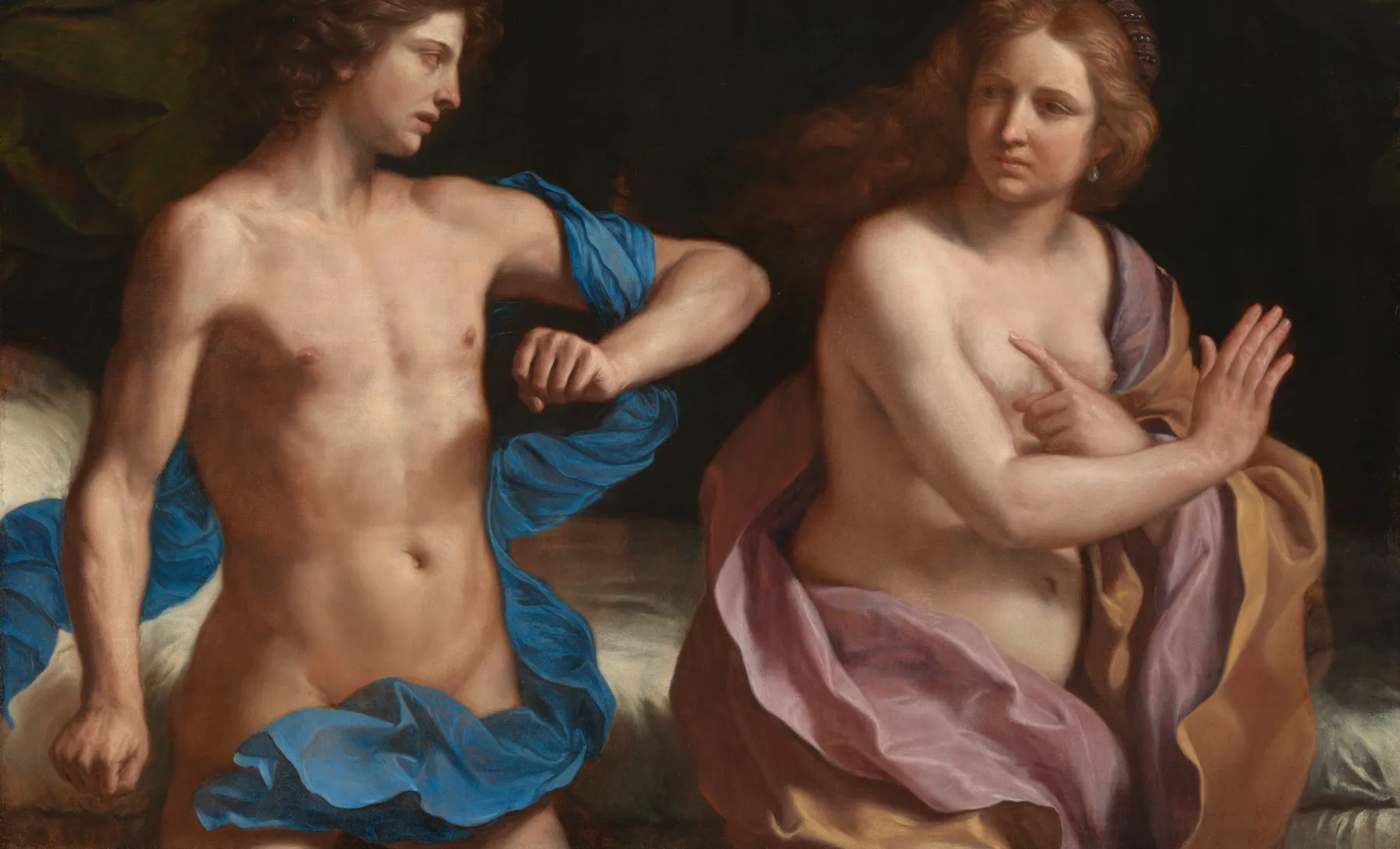 Amnón y Tamar, de Guercino