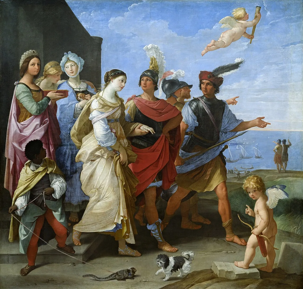 El rapto de Helena, de Guido Reni