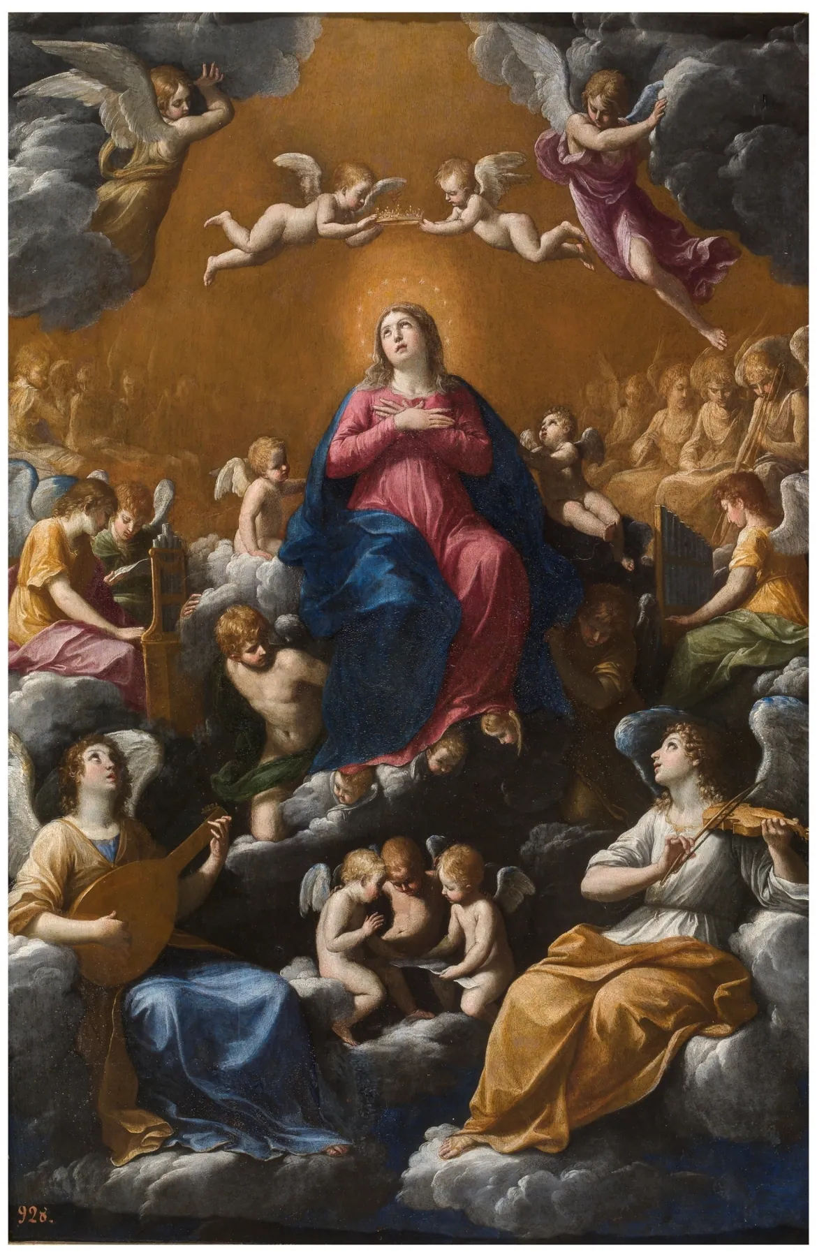 La asunción de la Virgen, de Guido Reni