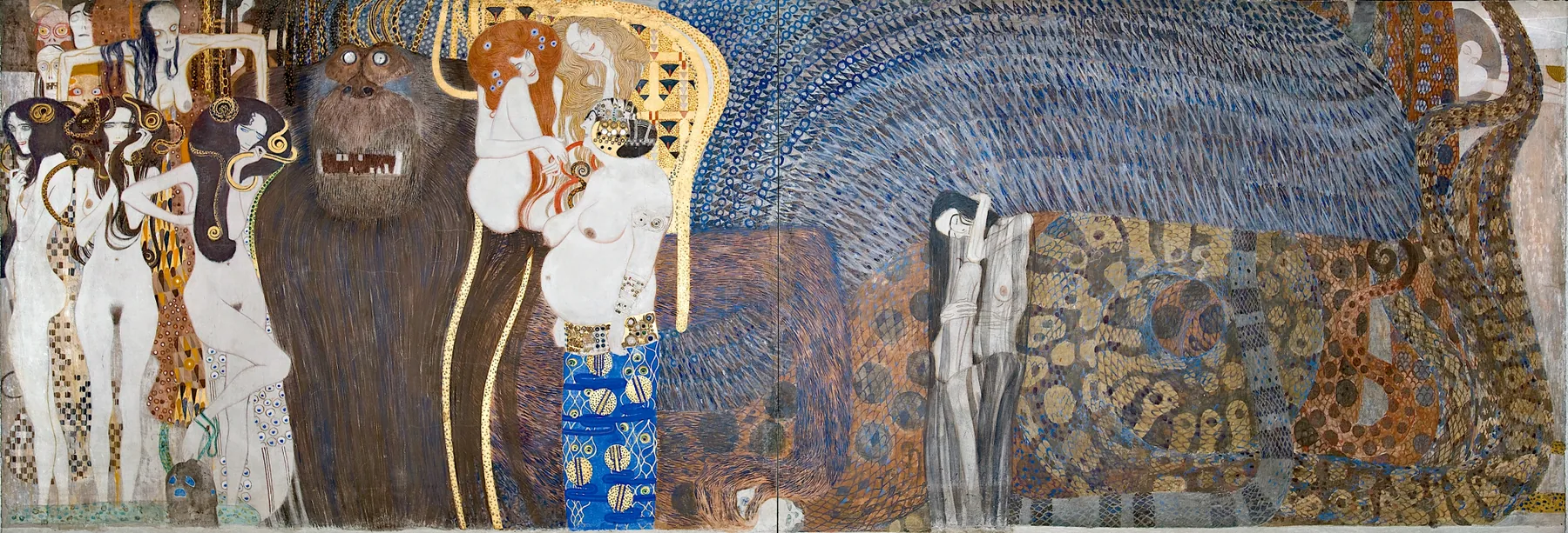 El friso de Beethoven, de Gustav Klimt