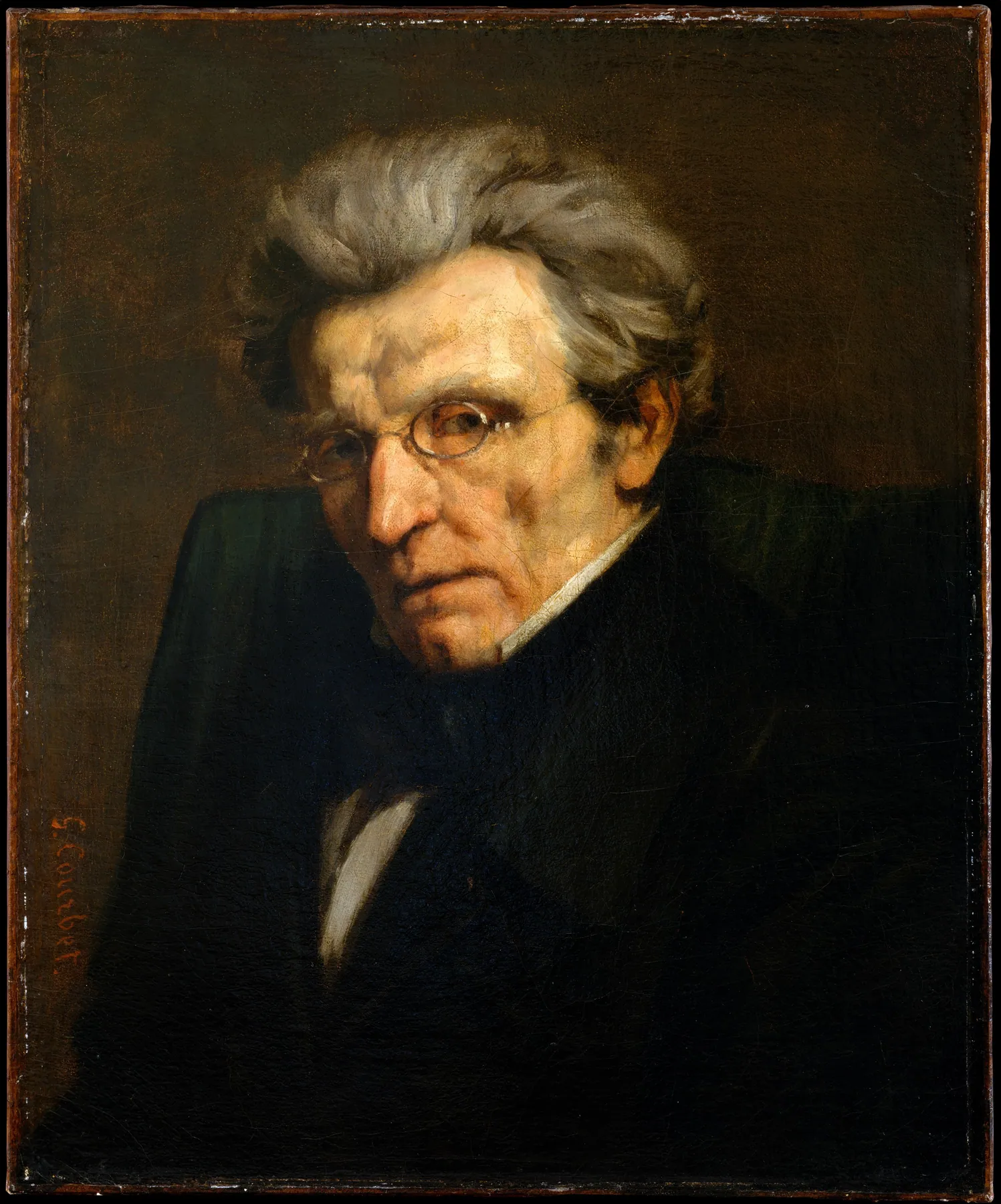 Monsieur Suisse, de Gustave Courbet