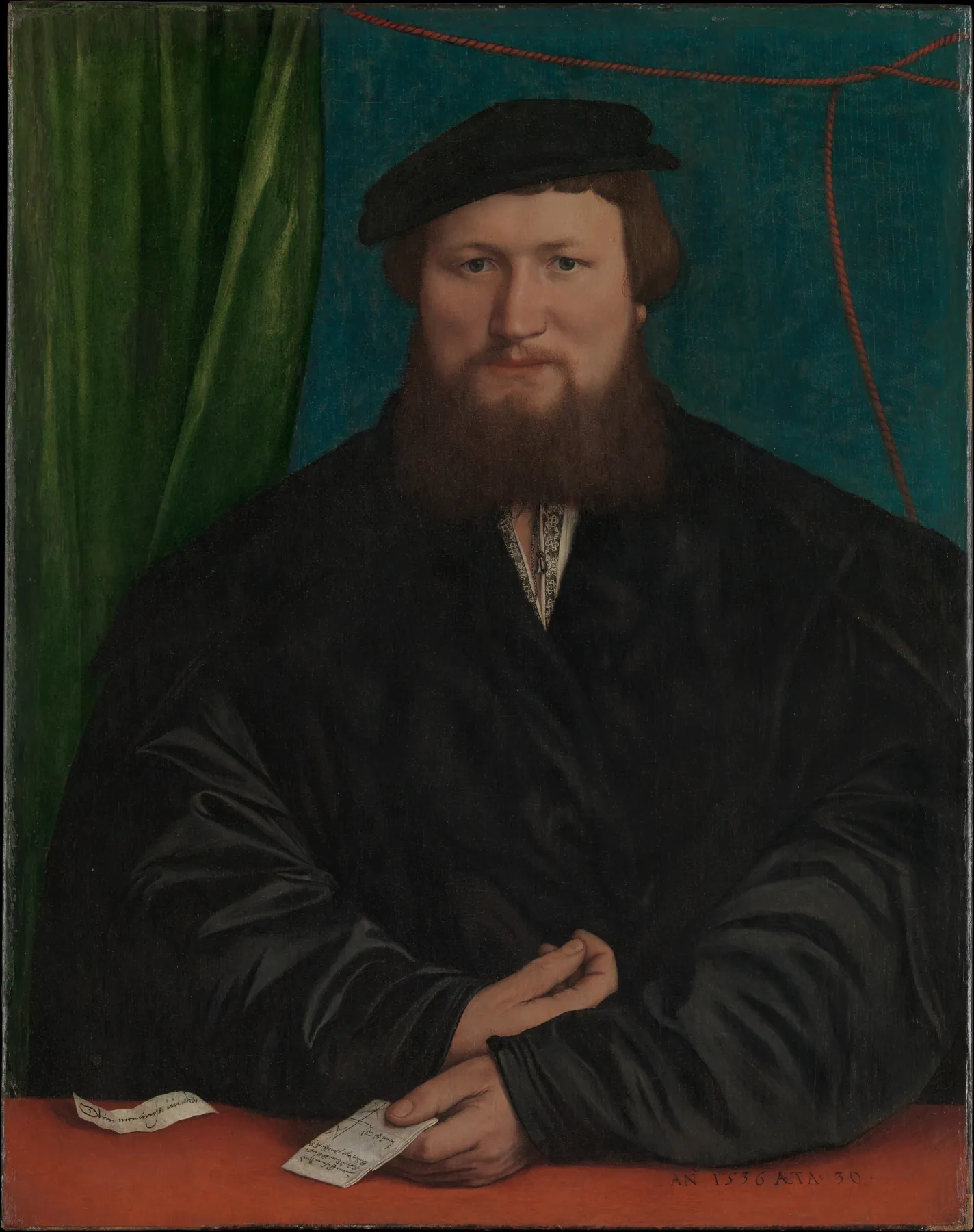 Derick Berck de Colonia, de Hans Holbein el Joven