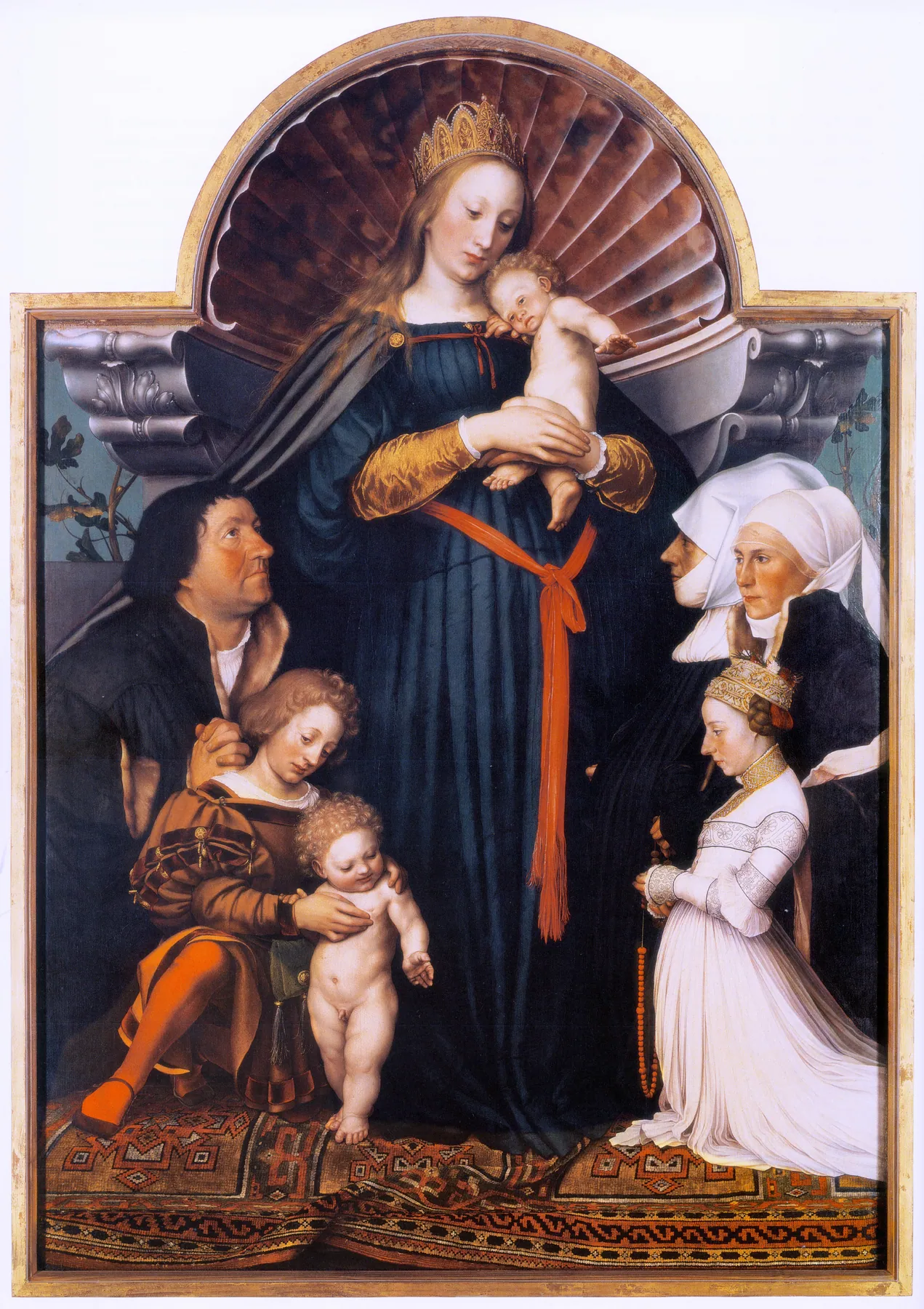 La Virgen del burgomaestre Meyer, de Hans Holbein el Joven