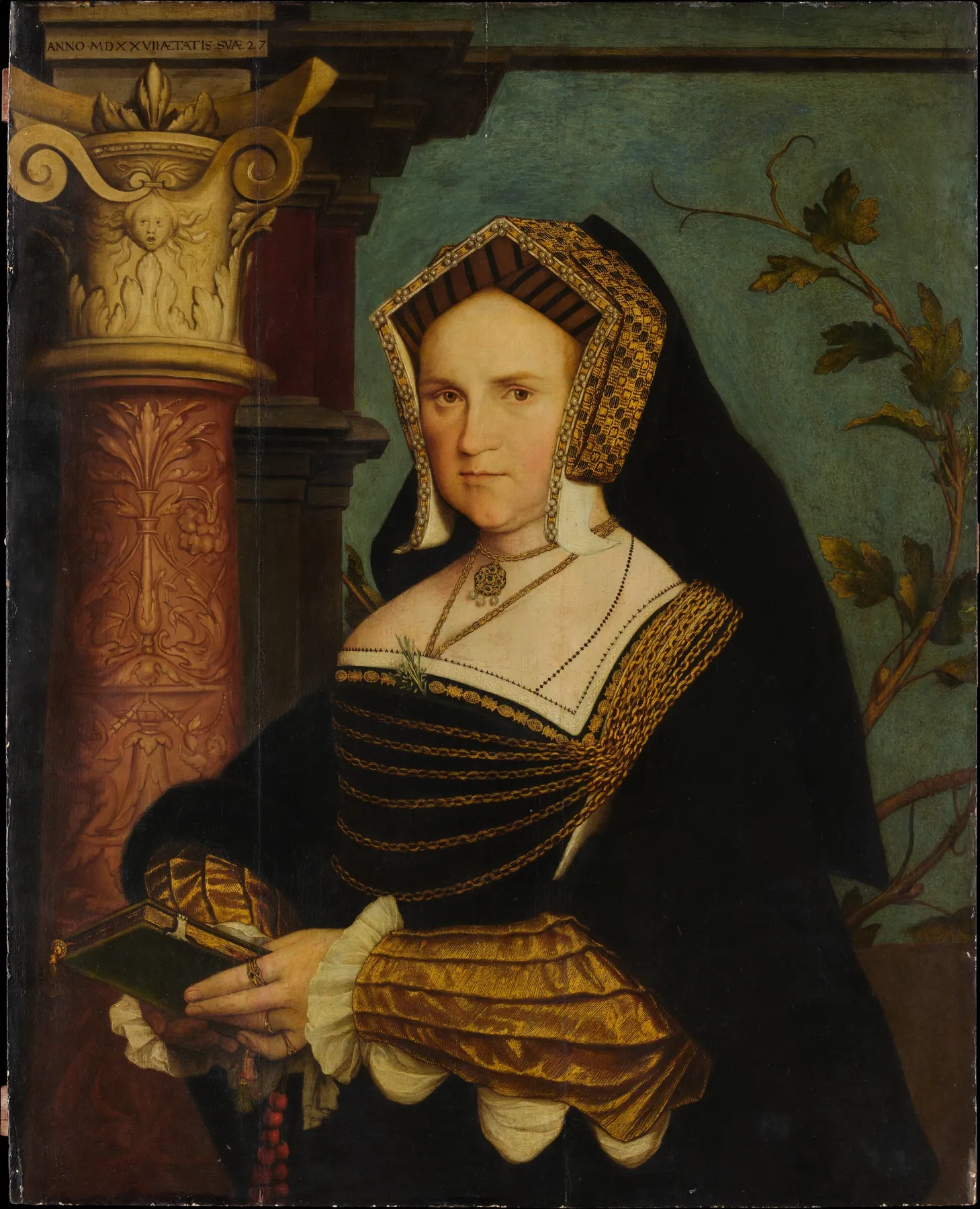 Lady Guildford (Mary Wotton, 1499–1558), de Hans Holbein el Joven