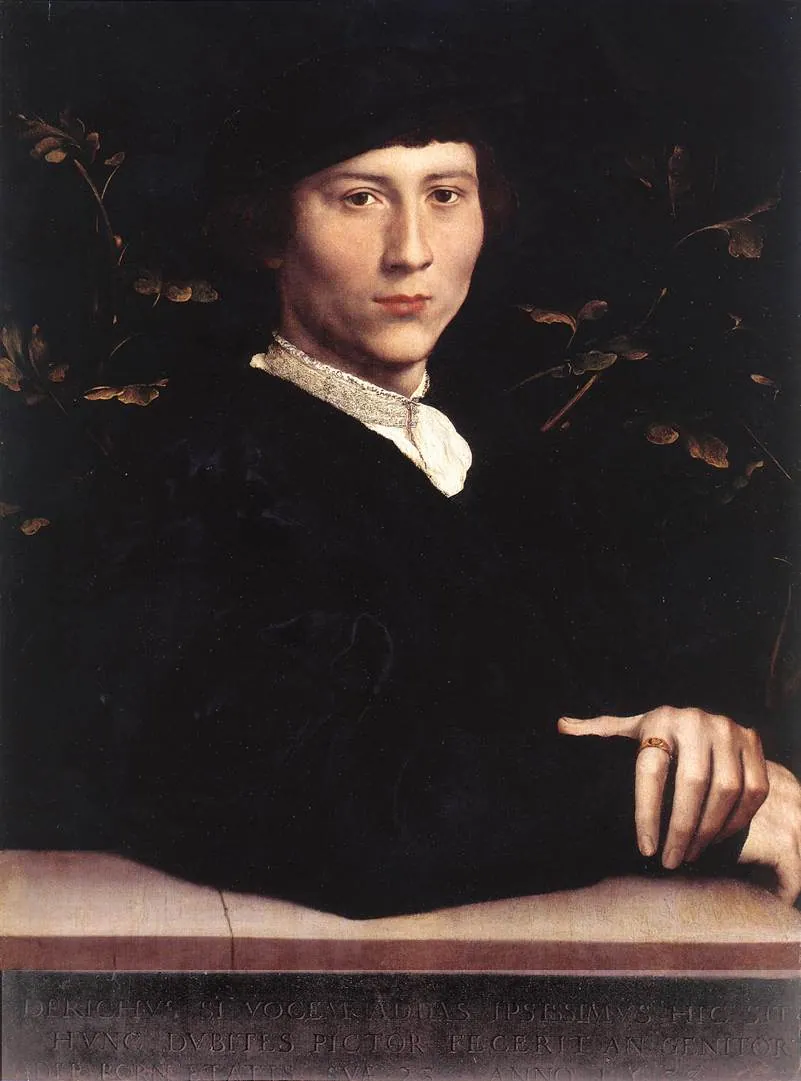 Retrato de Derich Born, de Hans Holbein el Joven