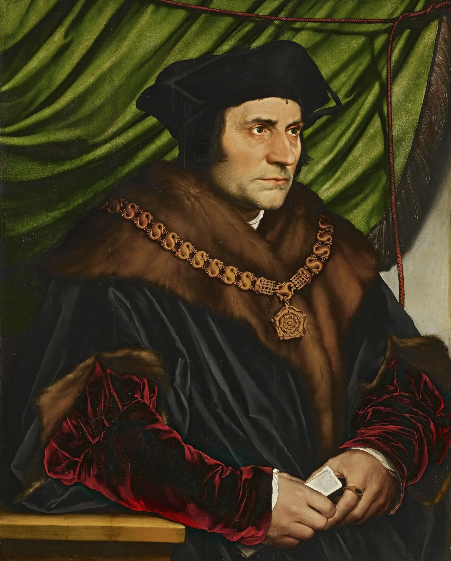 Retrato de Tomás Moro, de Hans Holbein el Joven