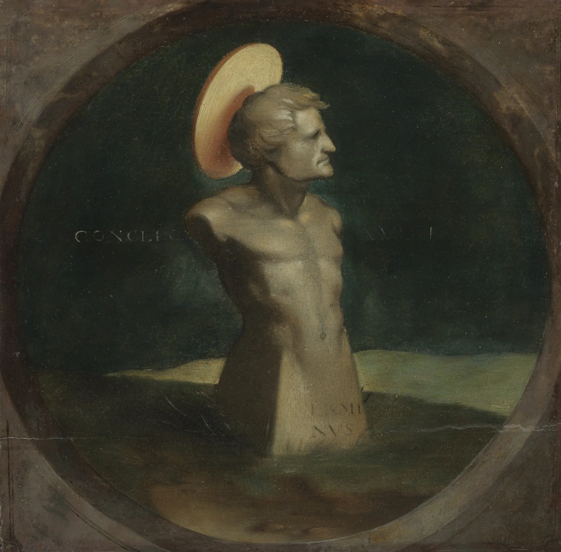 Terminus, el emblema de Erasmo, de Hans Holbein el Joven