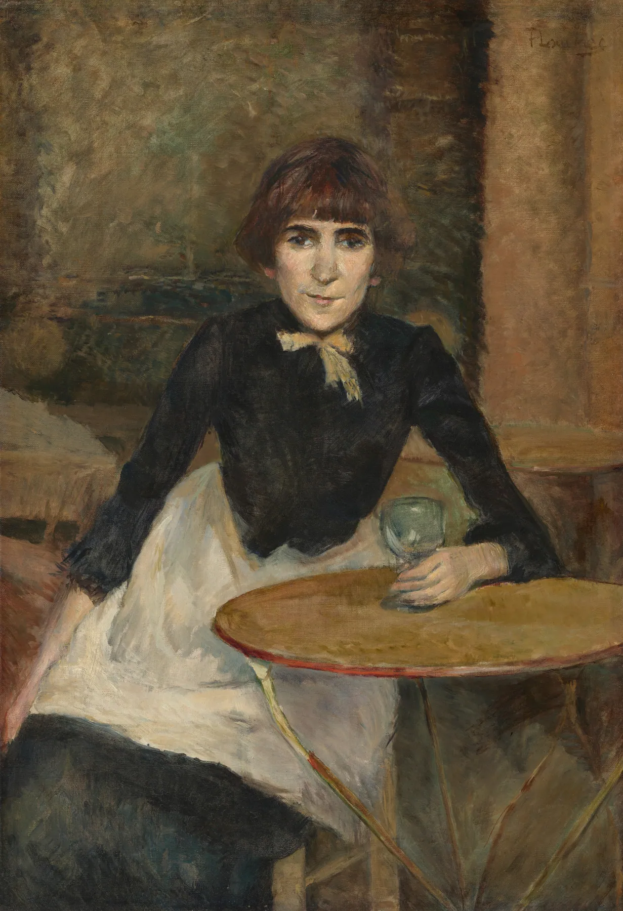 A la Bastilla (Jeanne Wenz), de Henri de Toulouse-Lautrec