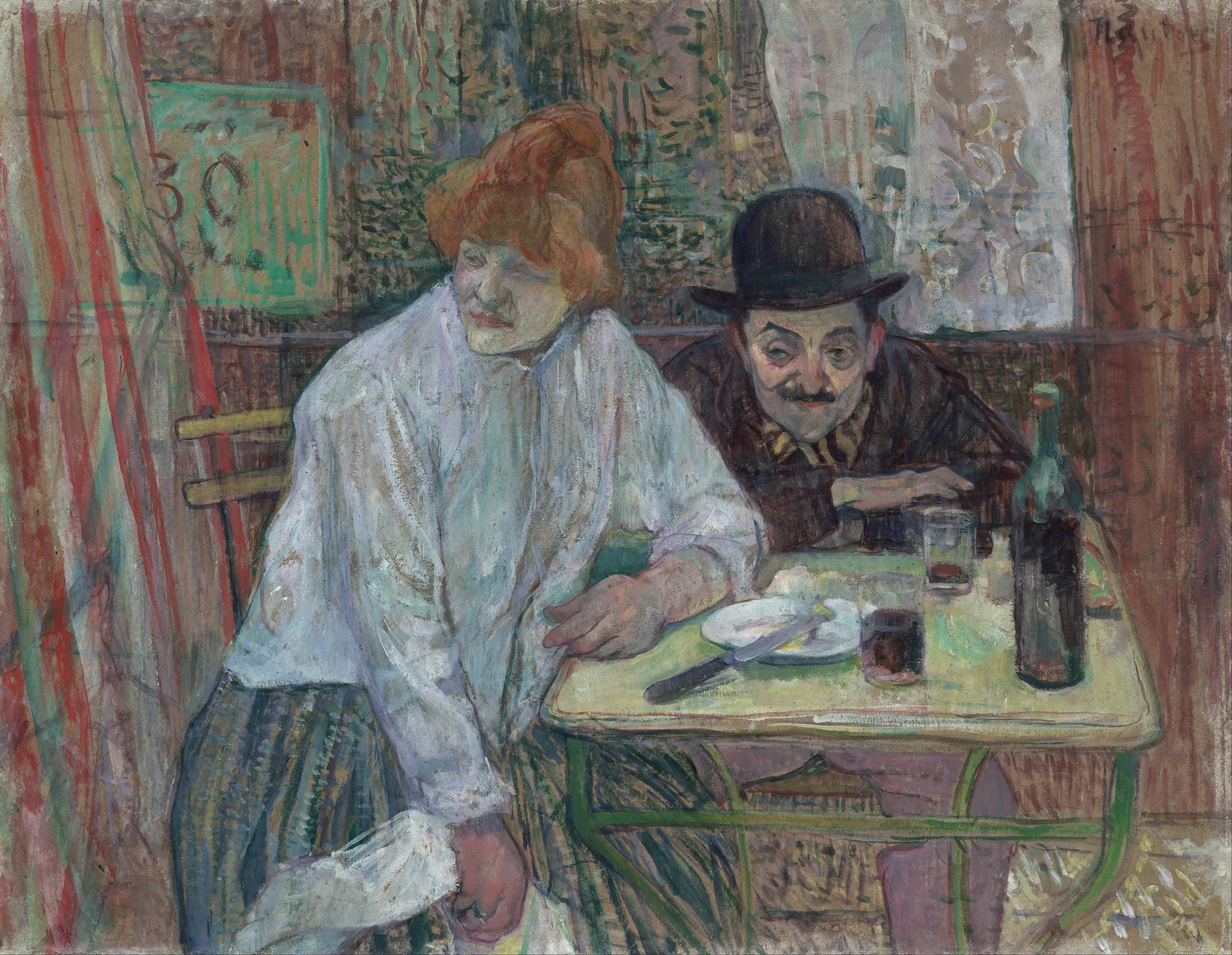 A la mie, de Henri de Toulouse-Lautrec