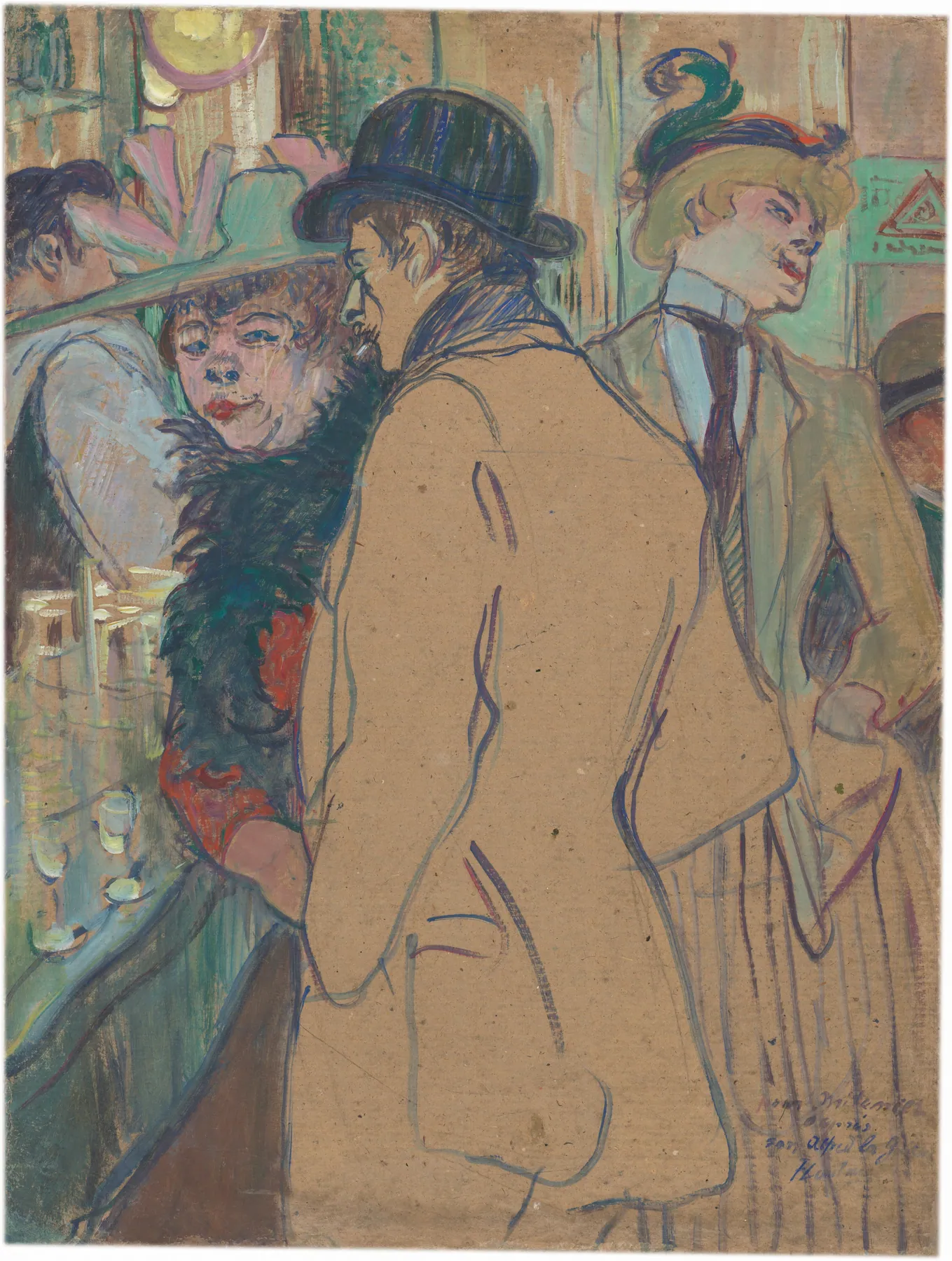 Alfred la Guigne, de Henri de Toulouse-Lautrec