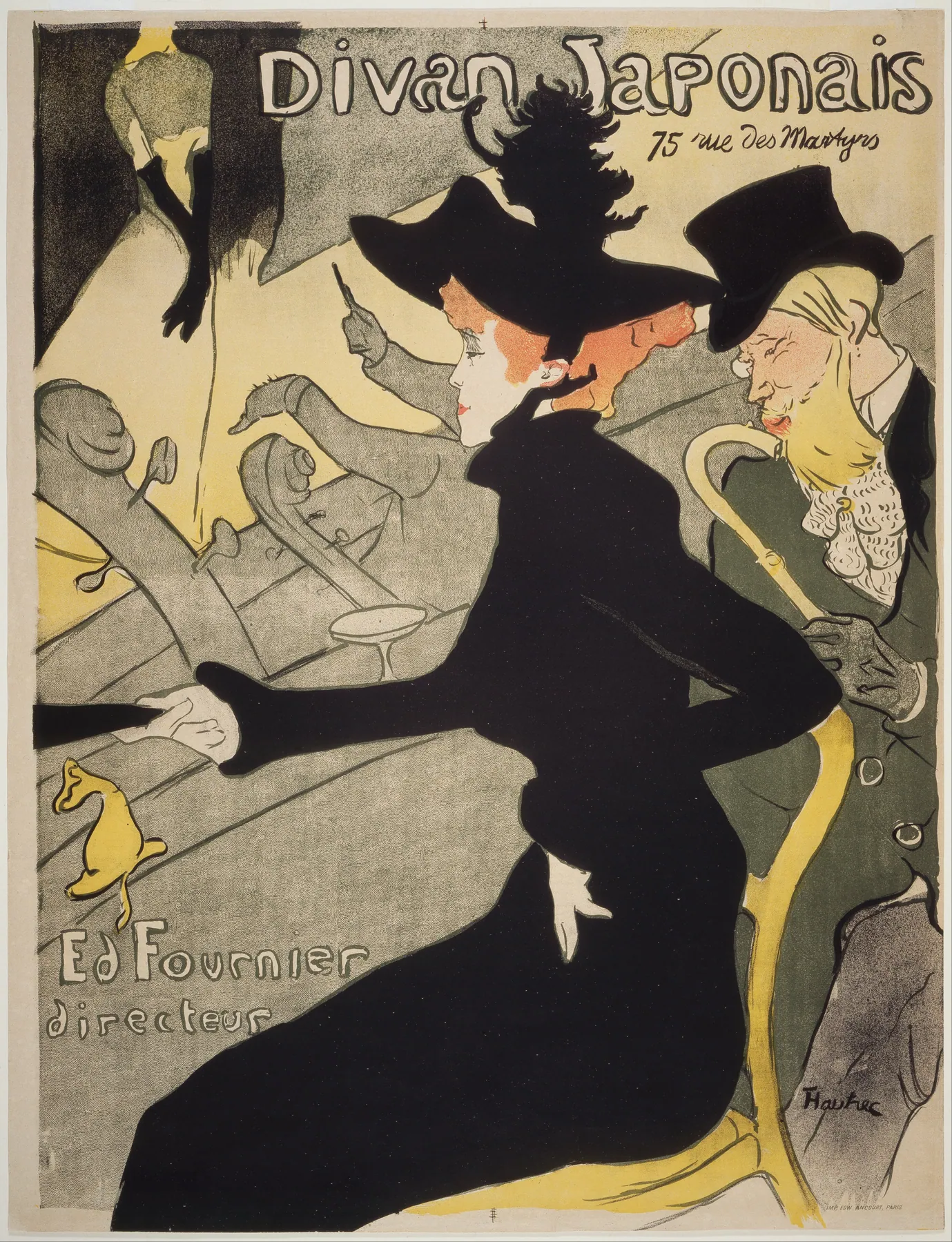 Divan Japonais, de Henri de Toulouse-Lautrec