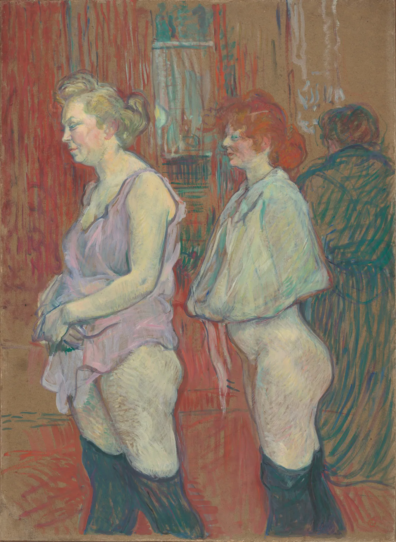 La inspección médica, de Henri de Toulouse-Lautrec