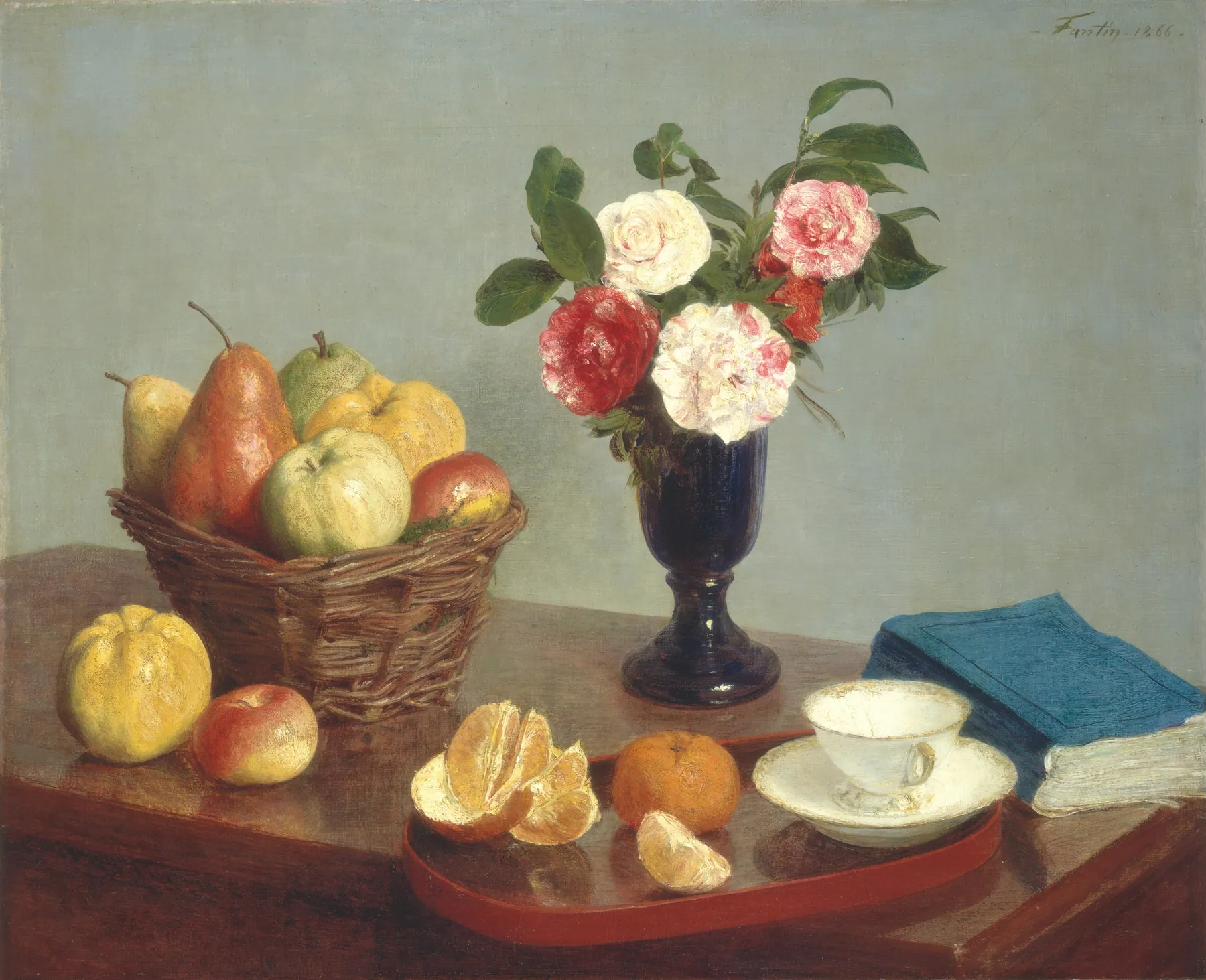 Bodegón, de Henri Fantin-Latour