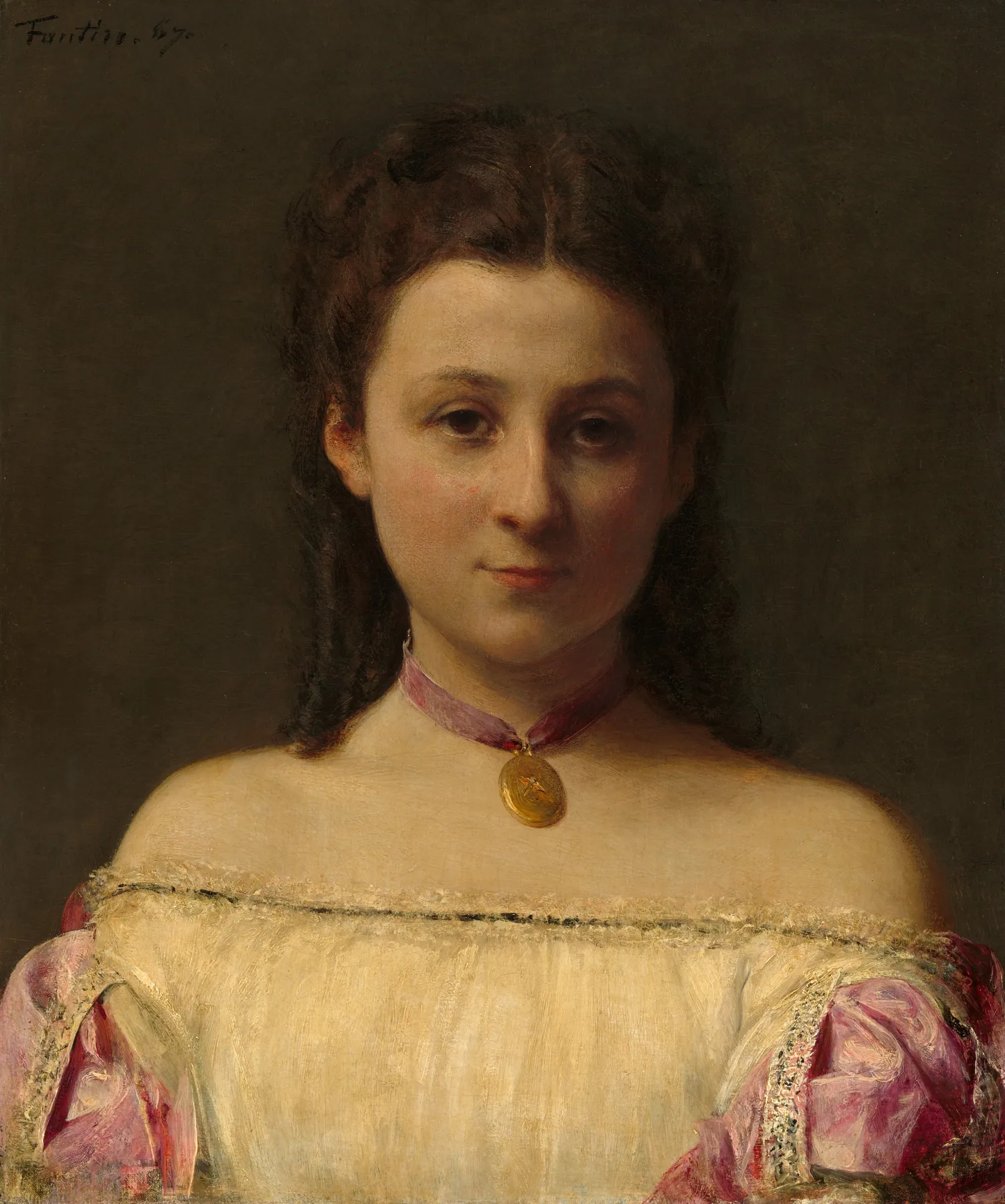 Mademoiselle de Fitz-James, de Henri Fantin-Latour