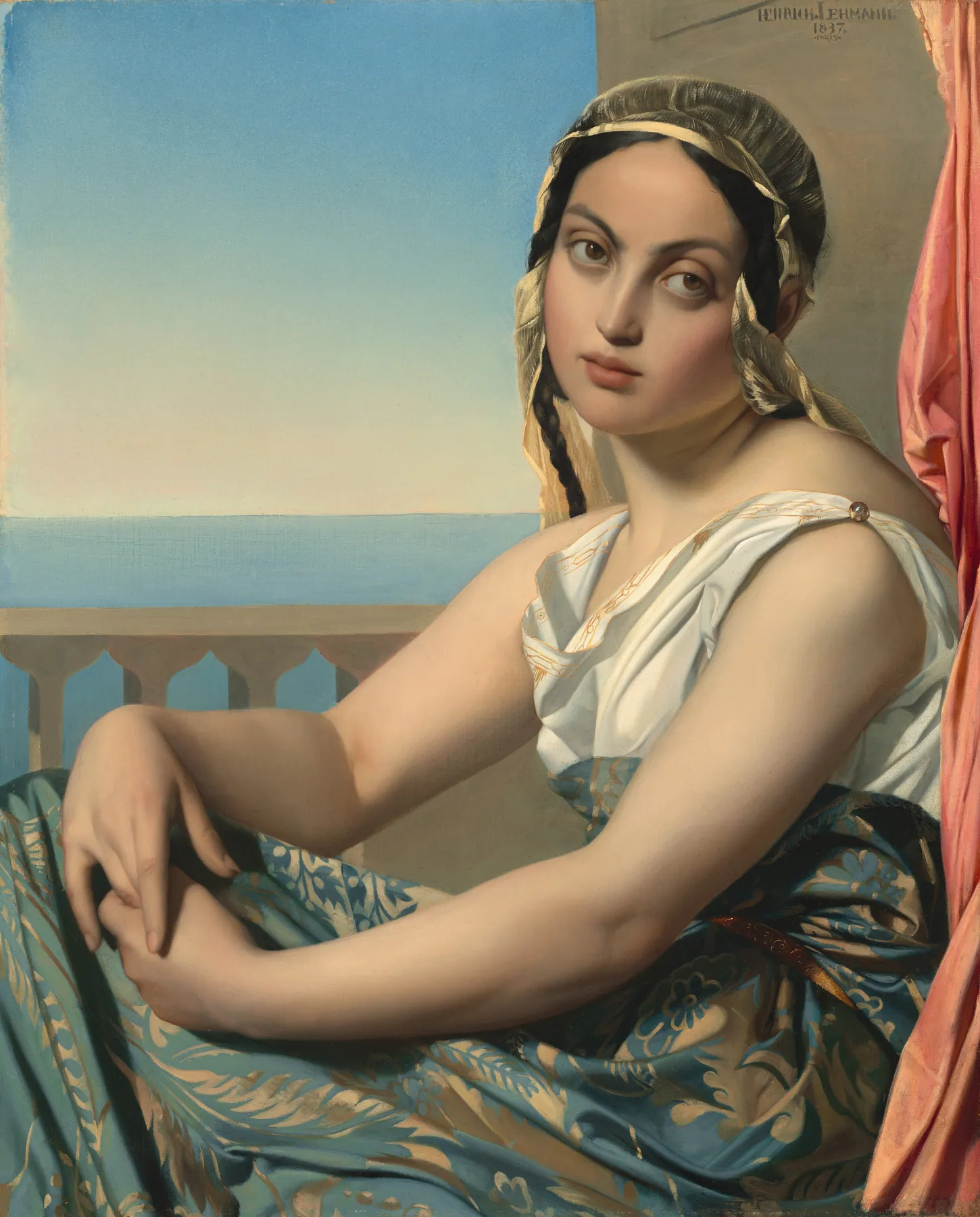Mujer de Oriente, de Henri Lehmann