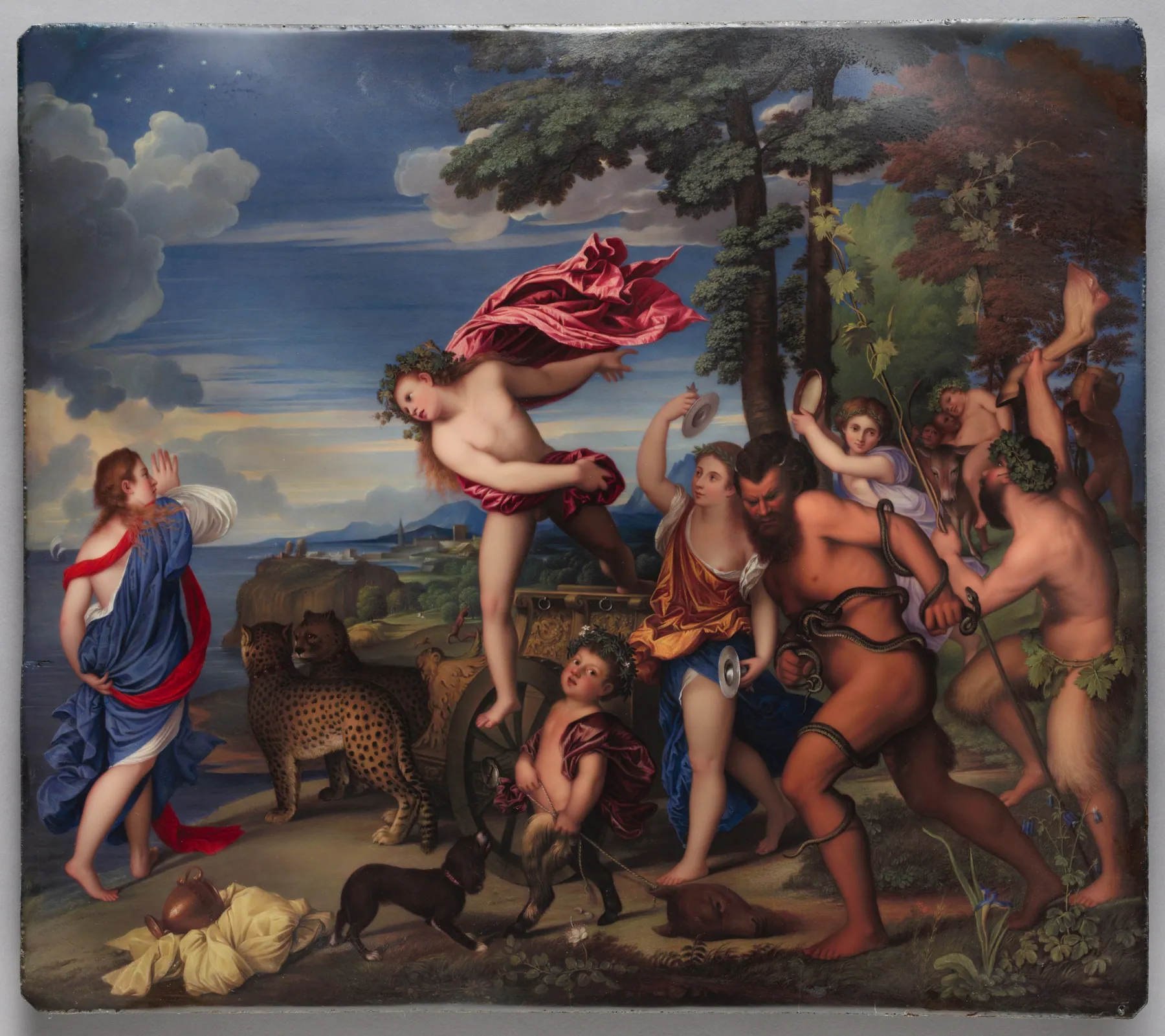 Baco y Ariadna, de Henry Bone