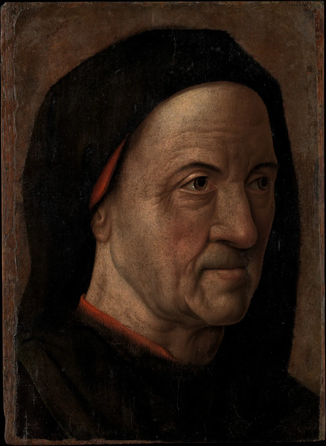 Retrato de un anciano, de Hugo van der Goes