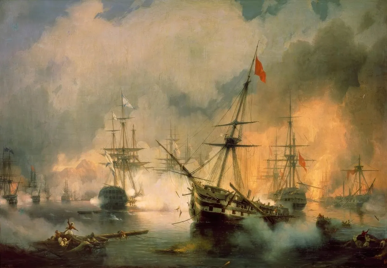 Batalla de Navarino, de Ivan Aivazovsky