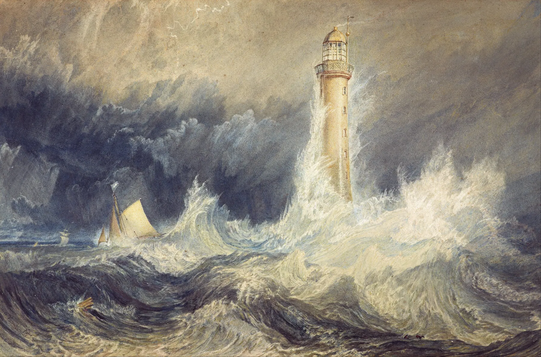 Bell Rock Lighthouse, de J.M.W. Turner