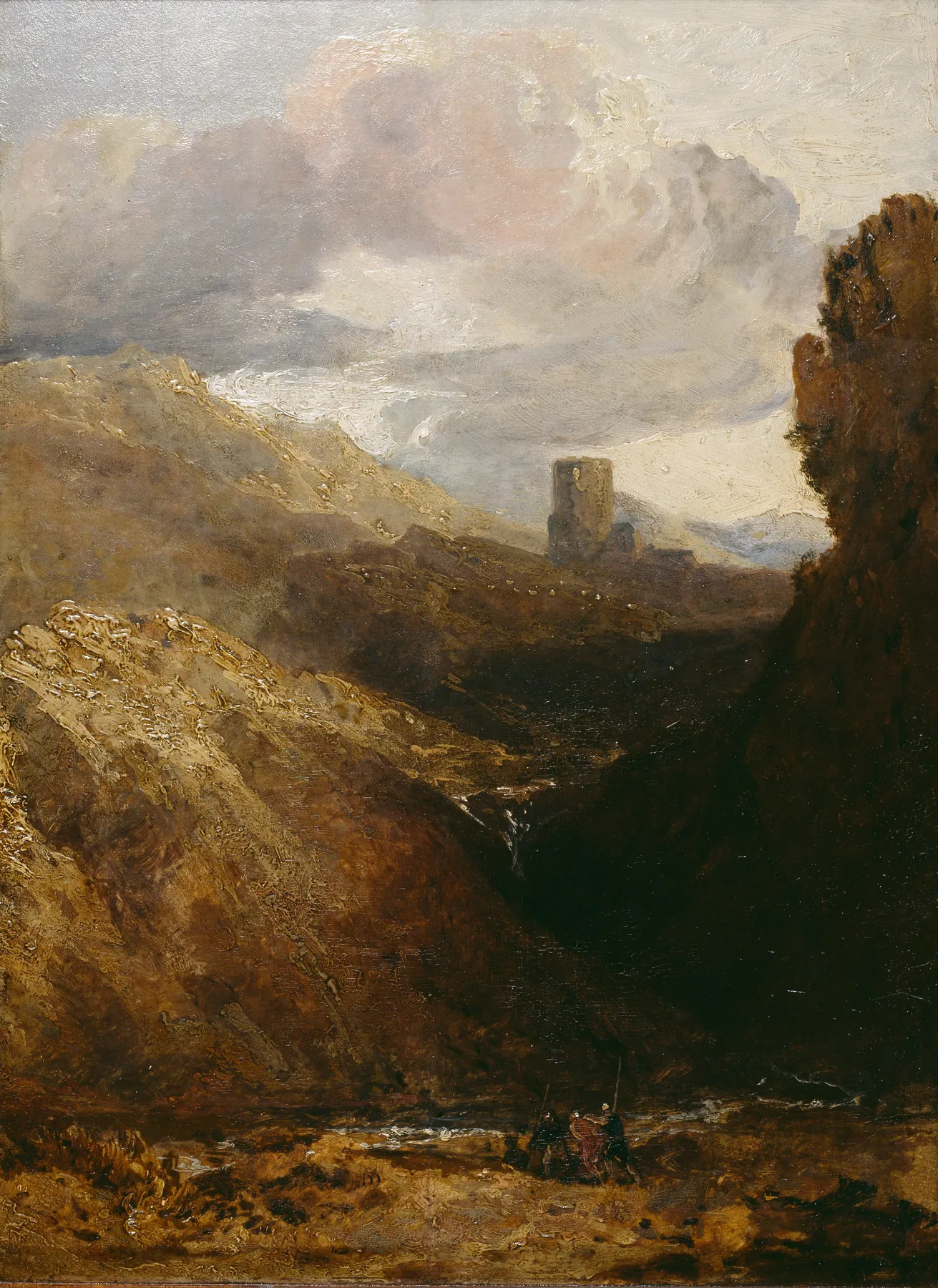 Castillo de Dolbadarn, de J.M.W. Turner