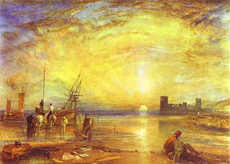 Castillo de Flint, de J.M.W. Turner