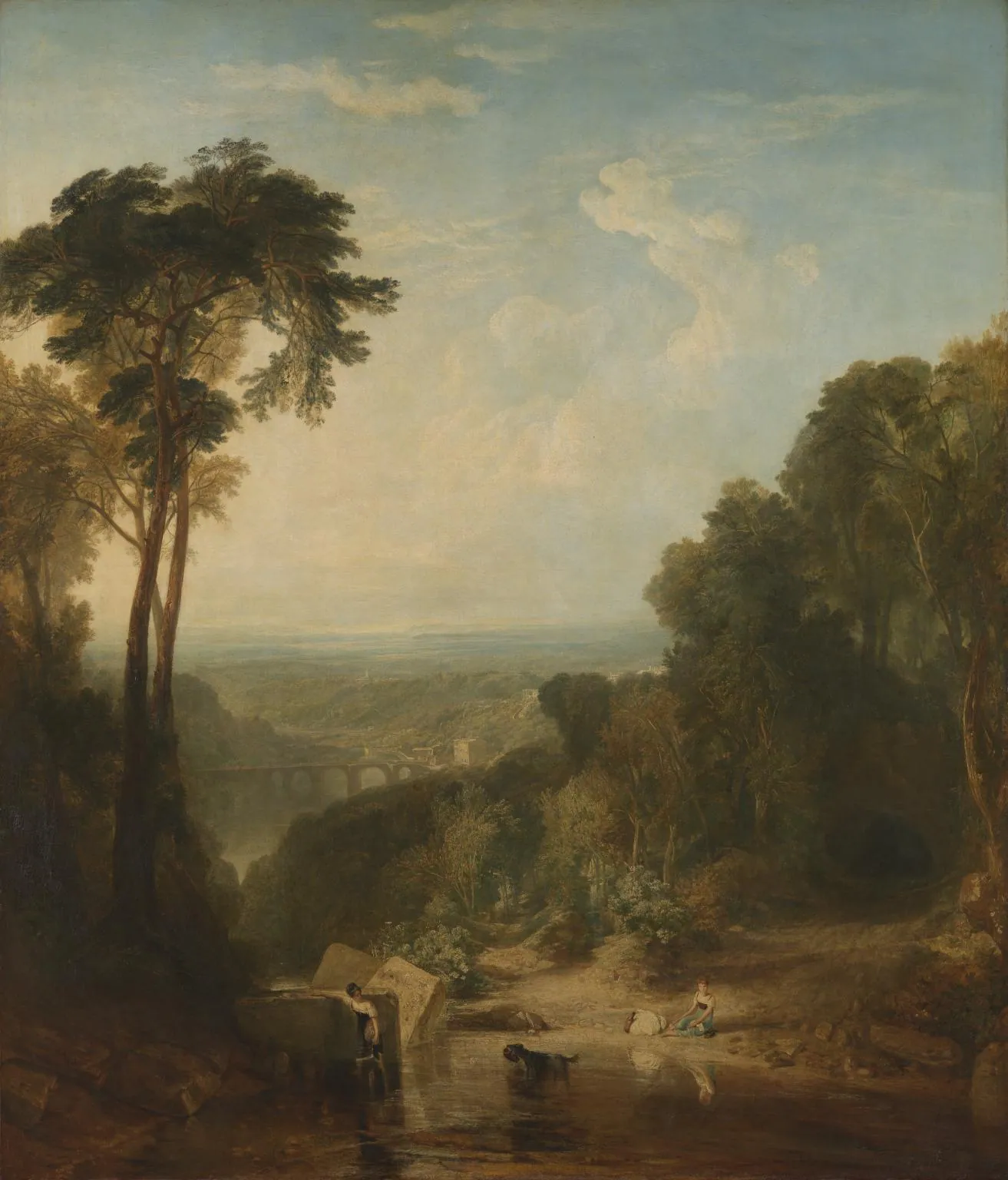 Cruce del arroyo, de J.M.W. Turner