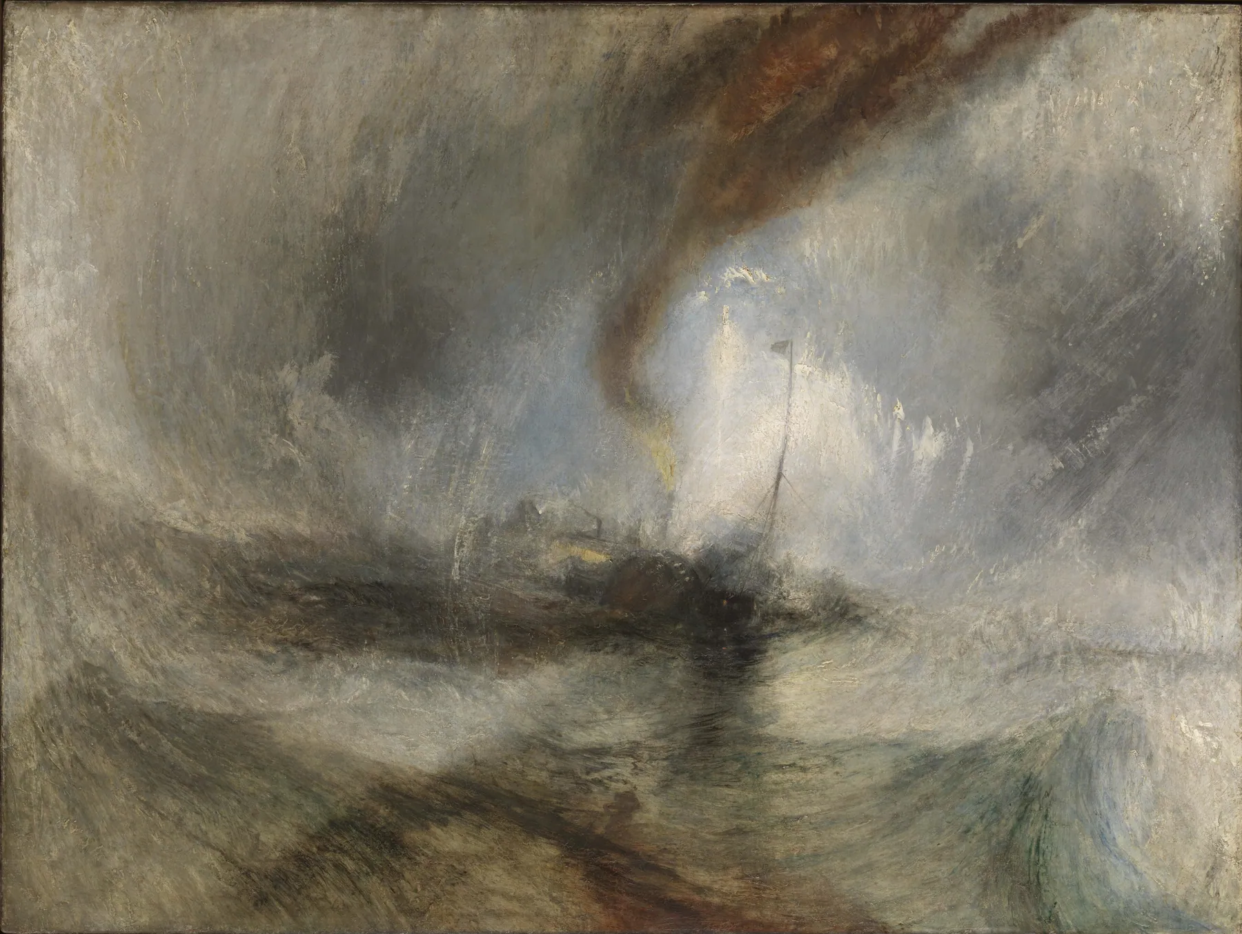 Tormenta de nieve, de J.M.W. Turner