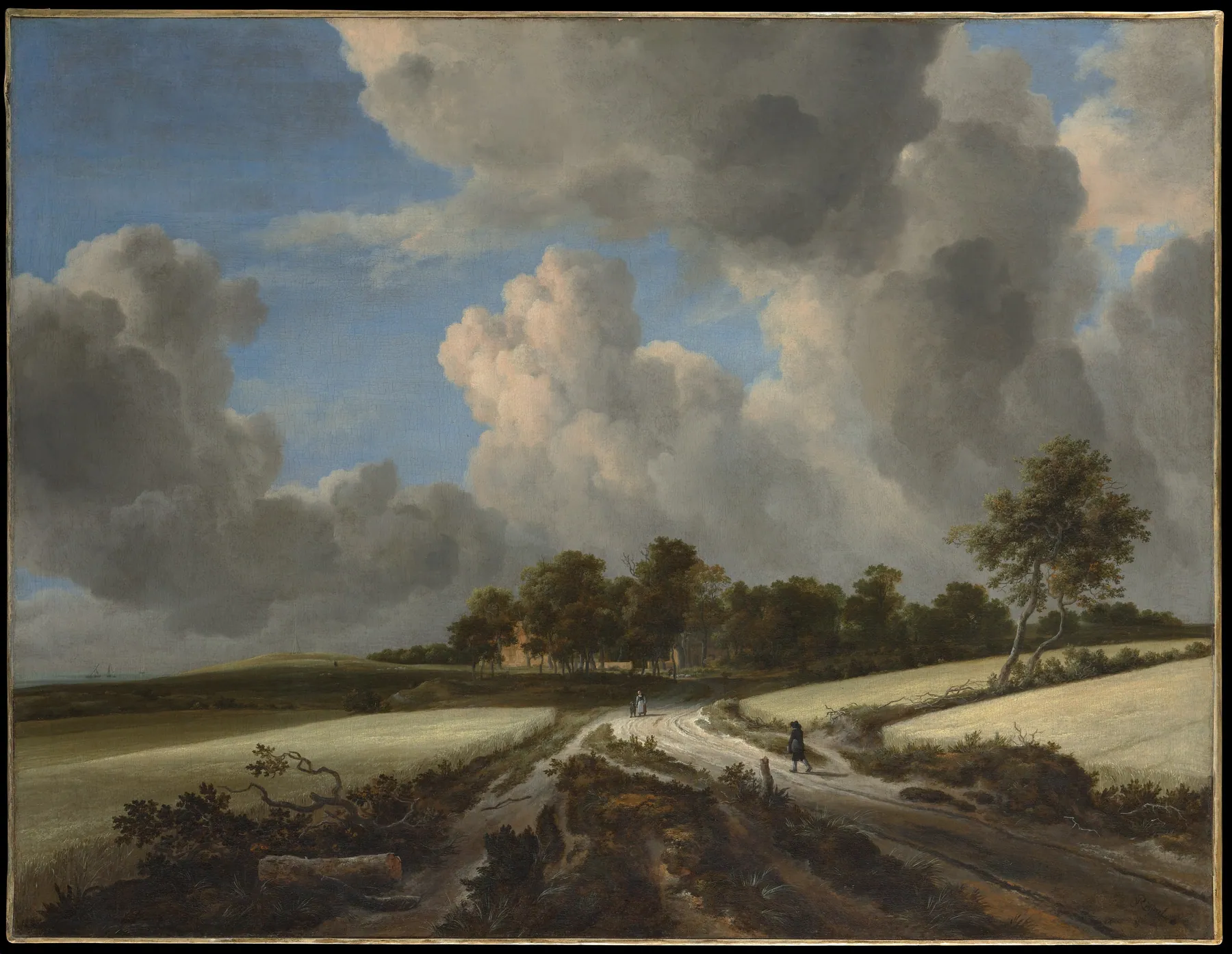 Campos de trigo, de Jacob van Ruisdael