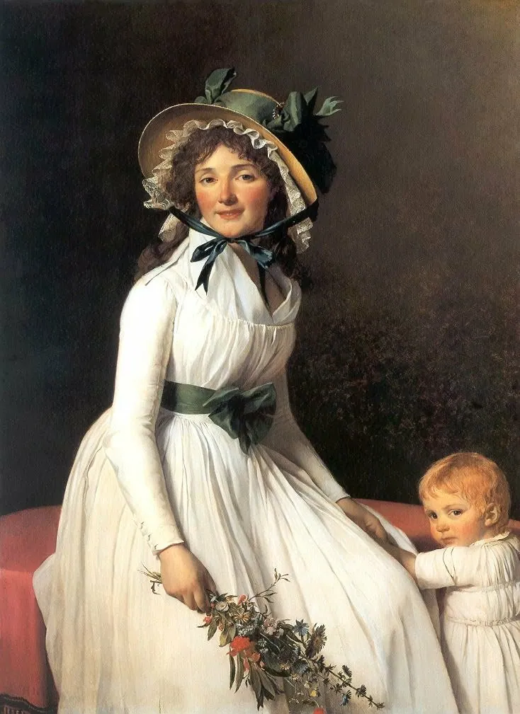 Retrato de Emilie Sériziat, de Jacques-Louis David