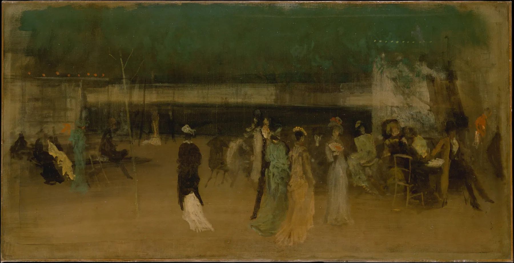 Cremorne Gardens, n.º 2, de James McNeill Whistler