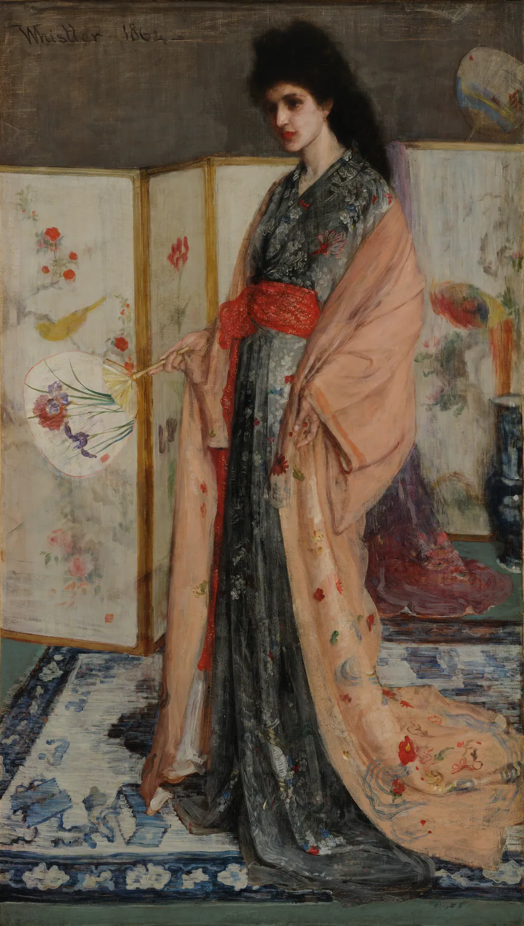 La princesa del país de la porcelana, de James McNeill Whistler