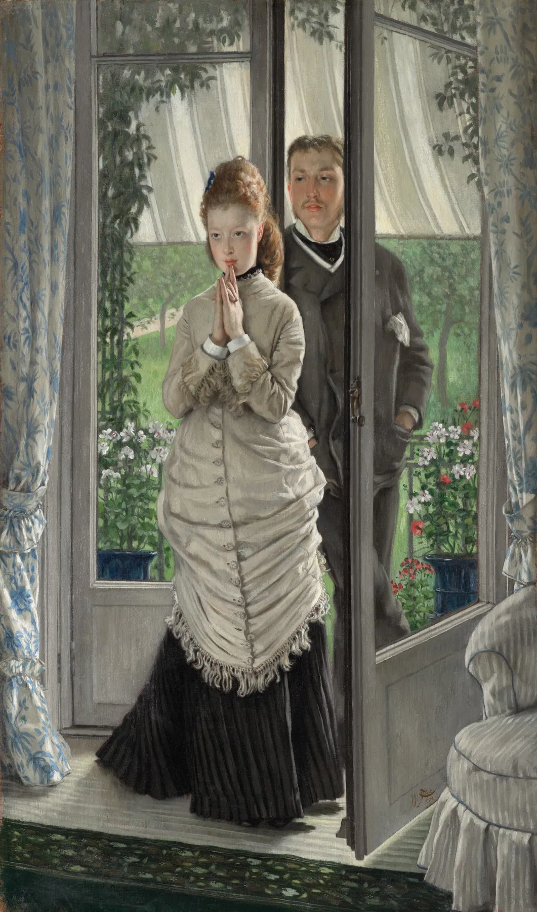 Los amantes, de James Tissot