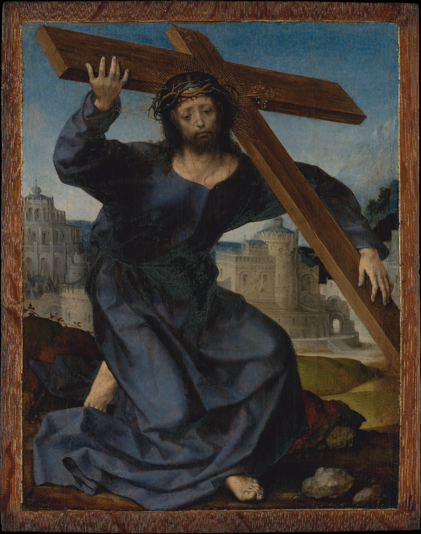 Cristo camino del Calvario, de Jan Gossaert