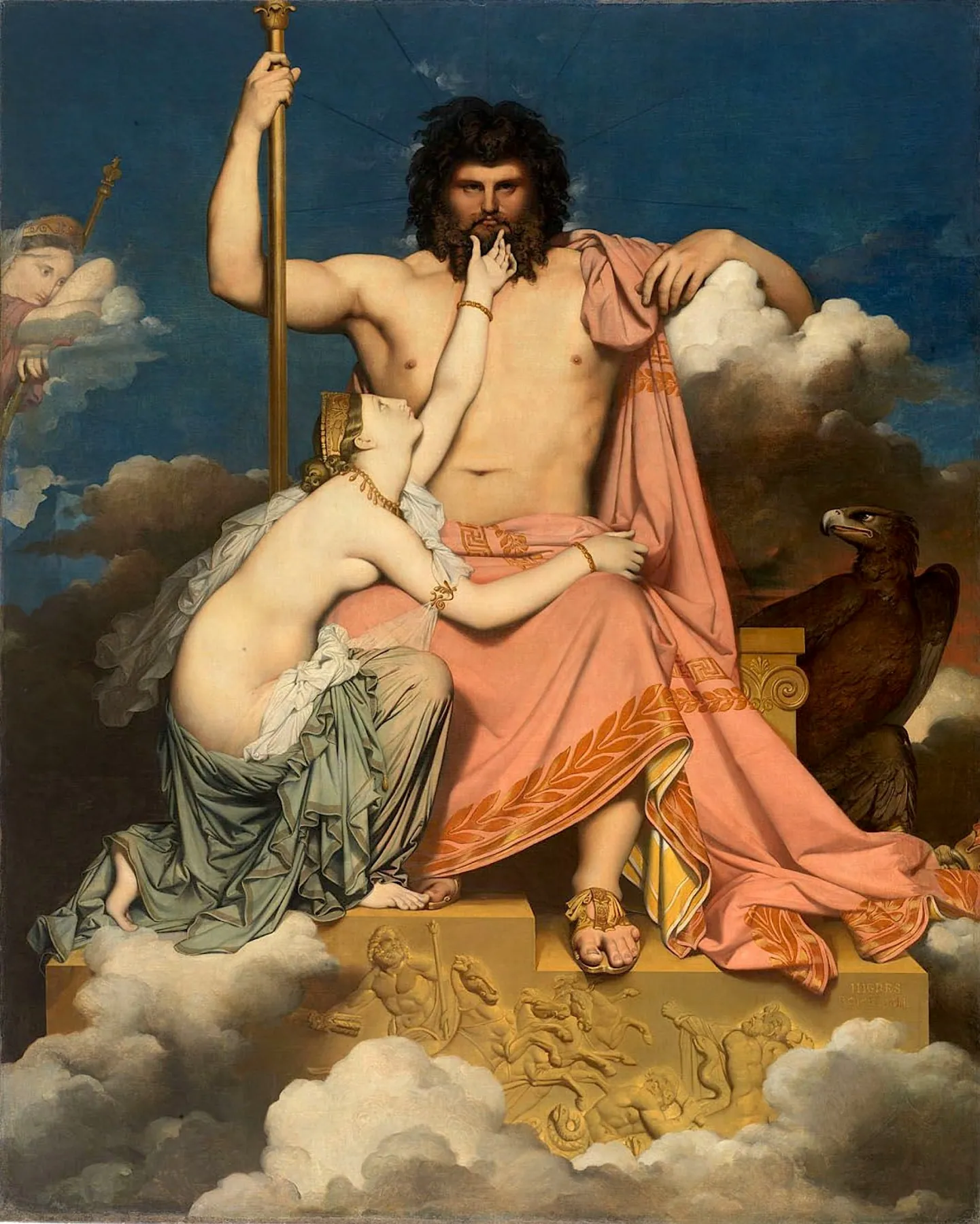 Júpiter y Tetis, de Jean-Auguste-Dominique Ingres