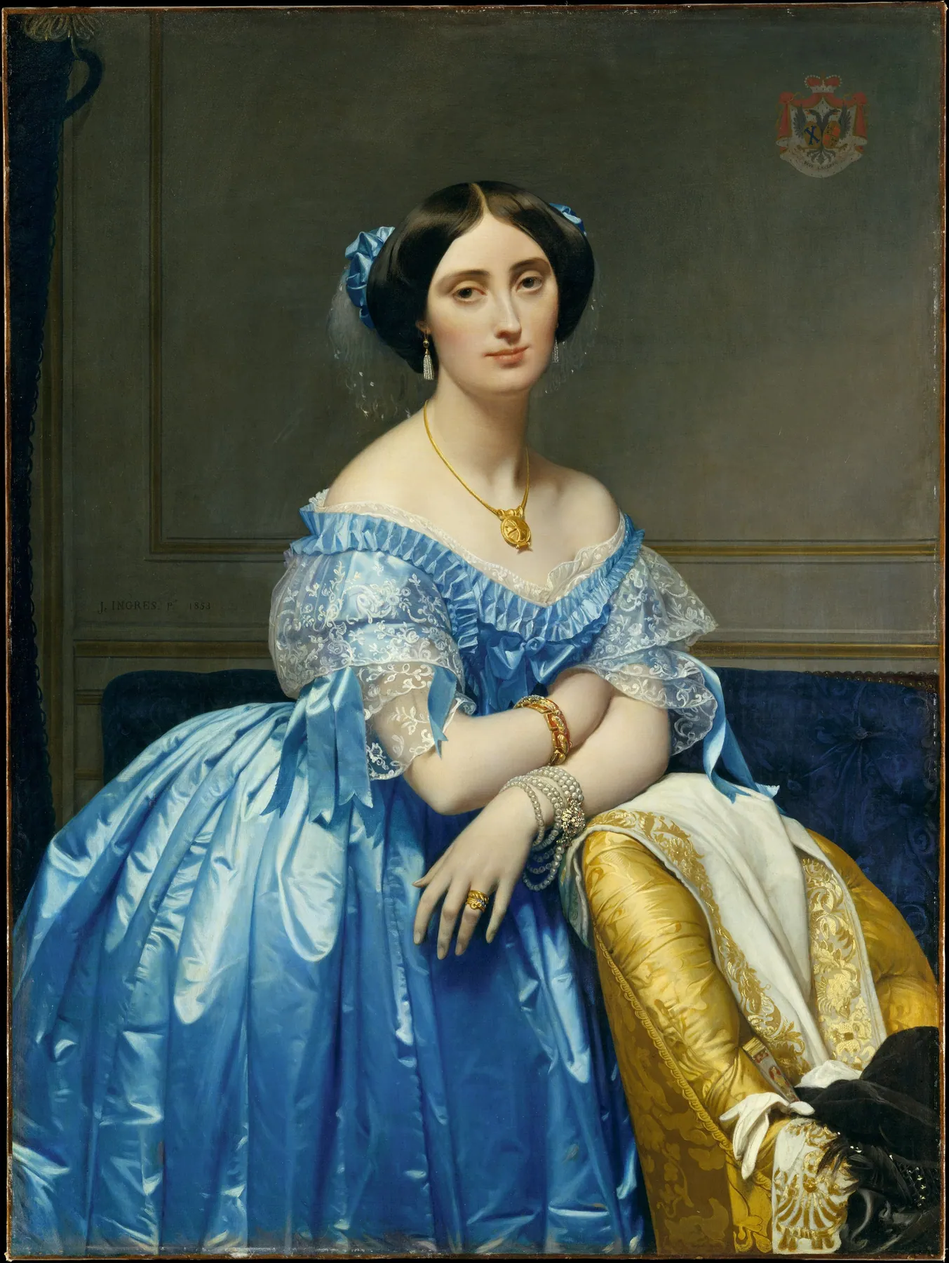 Retrato de la princesa de Broglie, de Jean-Auguste-Dominique Ingres