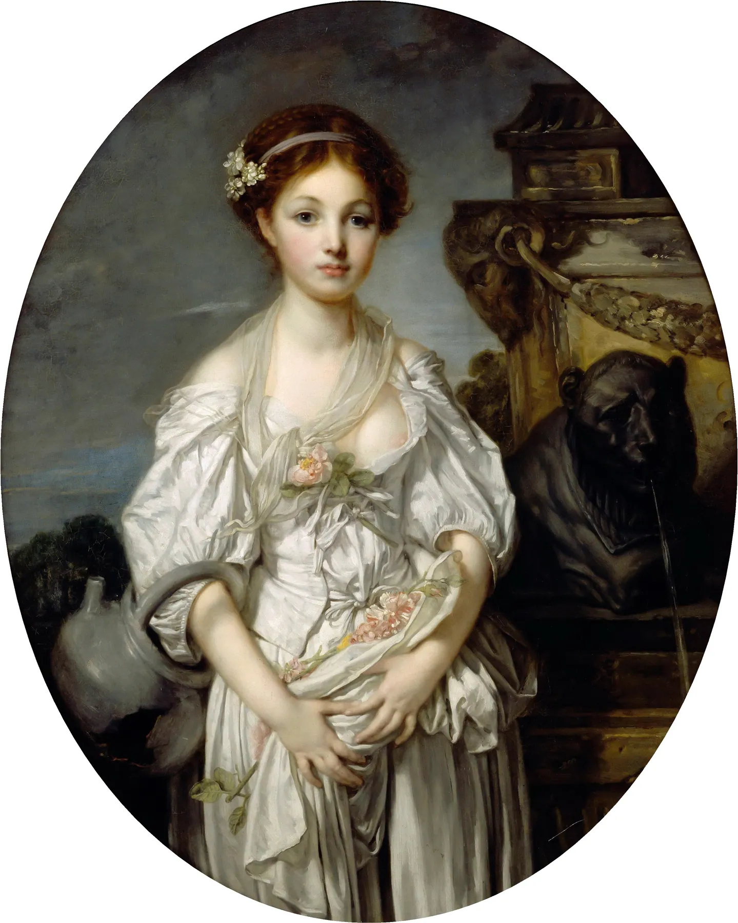 El cántaro roto, de Jean-Baptiste Greuze