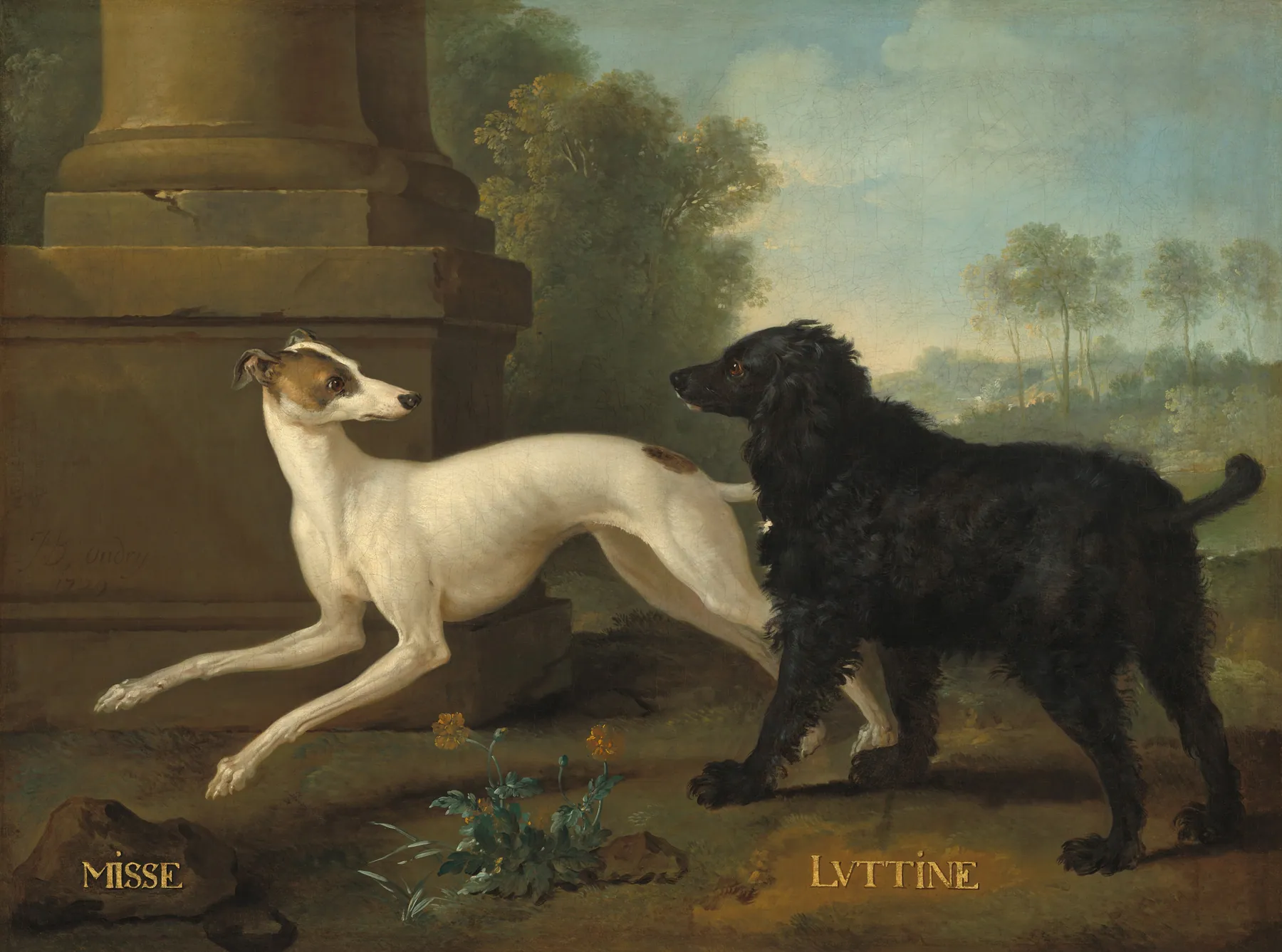 Misse y Luttine, de Jean-Baptiste Oudry