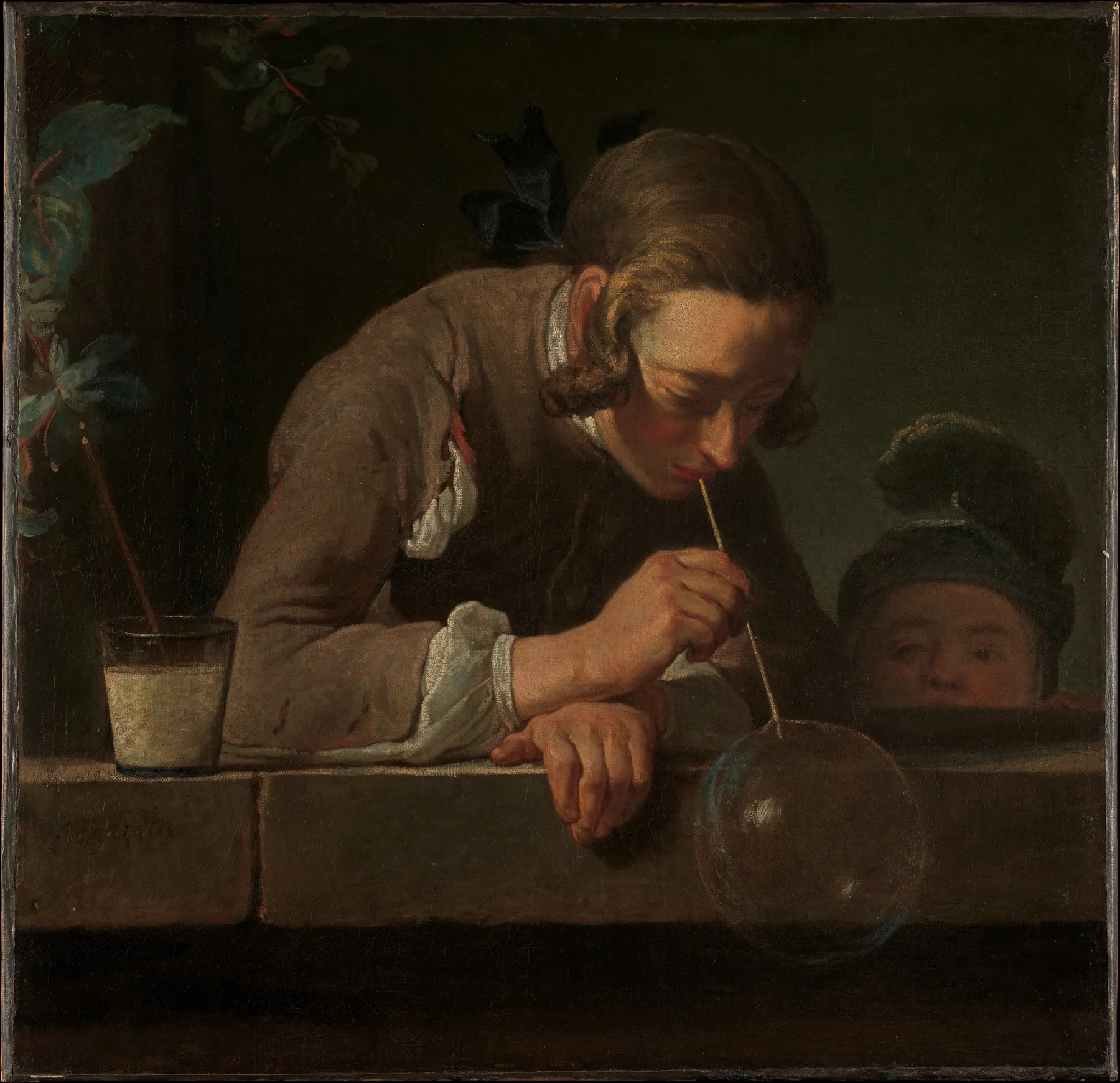 Pompas de jabón, de Jean-Baptiste-Siméon Chardin