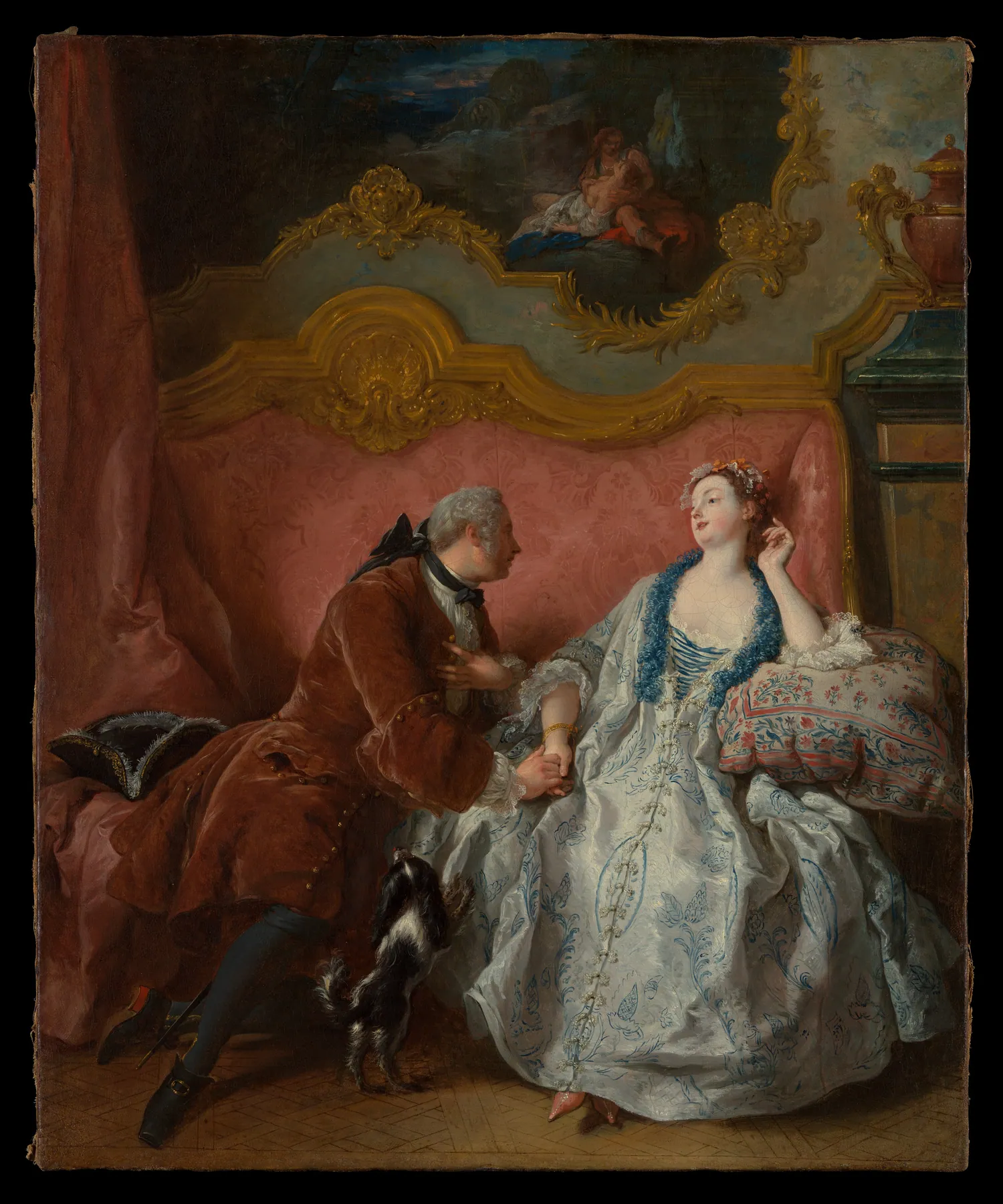 La declaración de amor, de Jean-François de Troy
