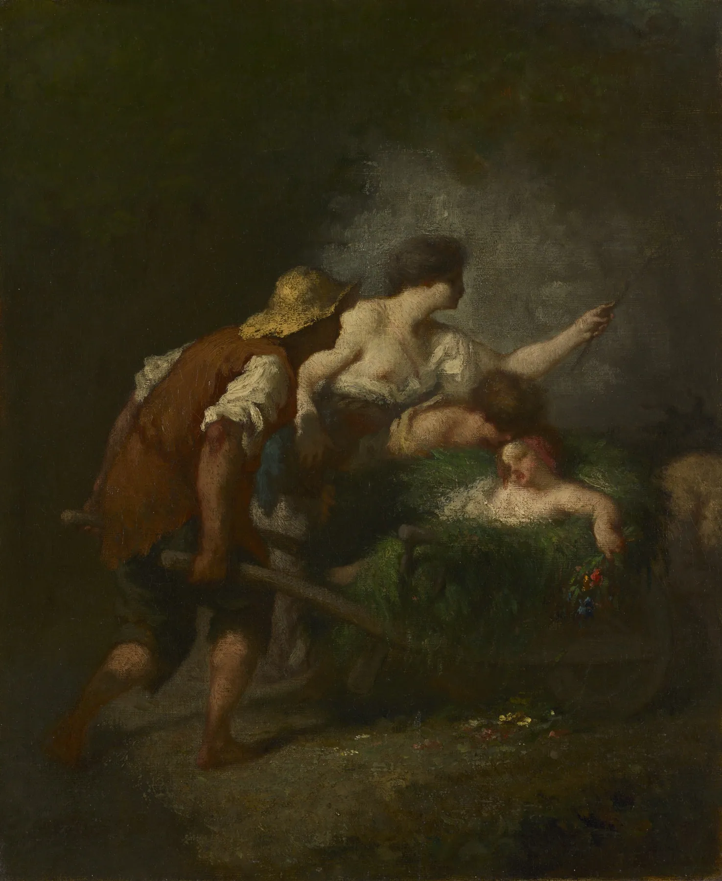Regreso de los campos, de Jean-François Millet