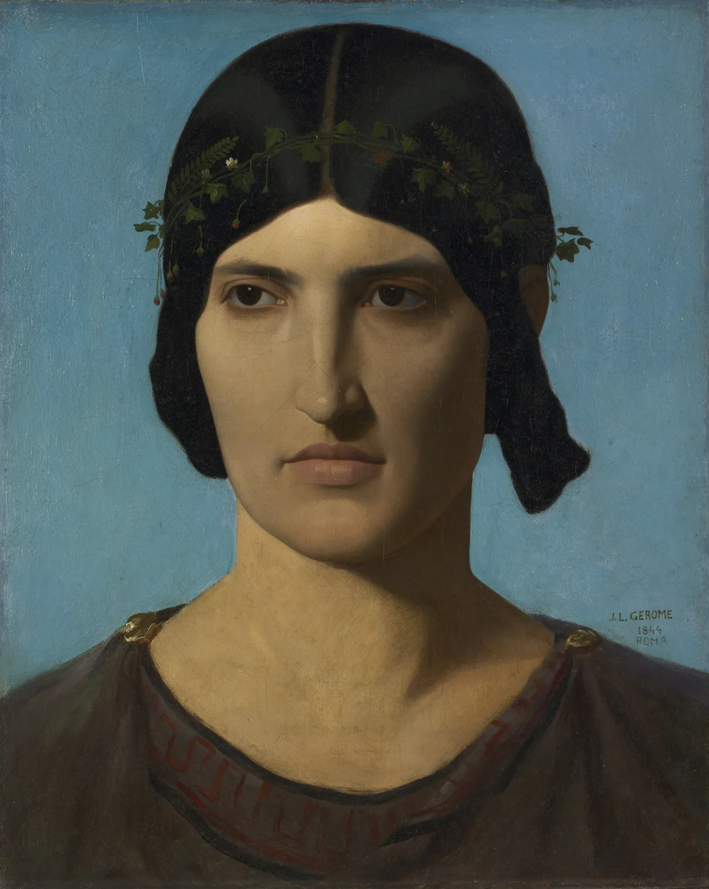 Cabeza de una italiana, de Jean-Léon Gérôme