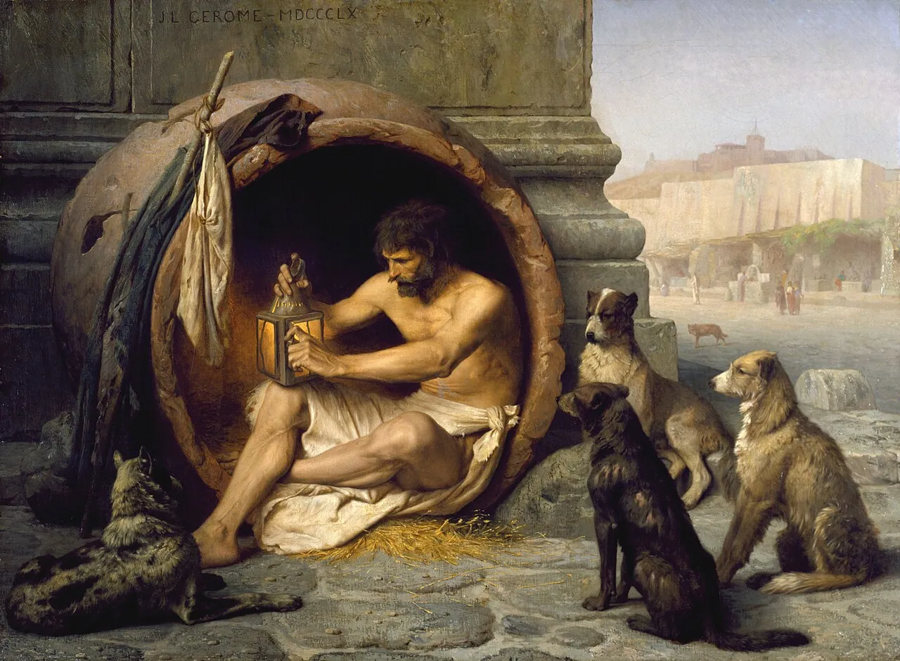 Diogenes, de Jean-Léon Gérôme