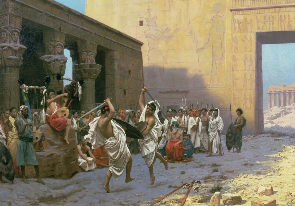 La danza del sable, de Jean-Léon Gérôme
