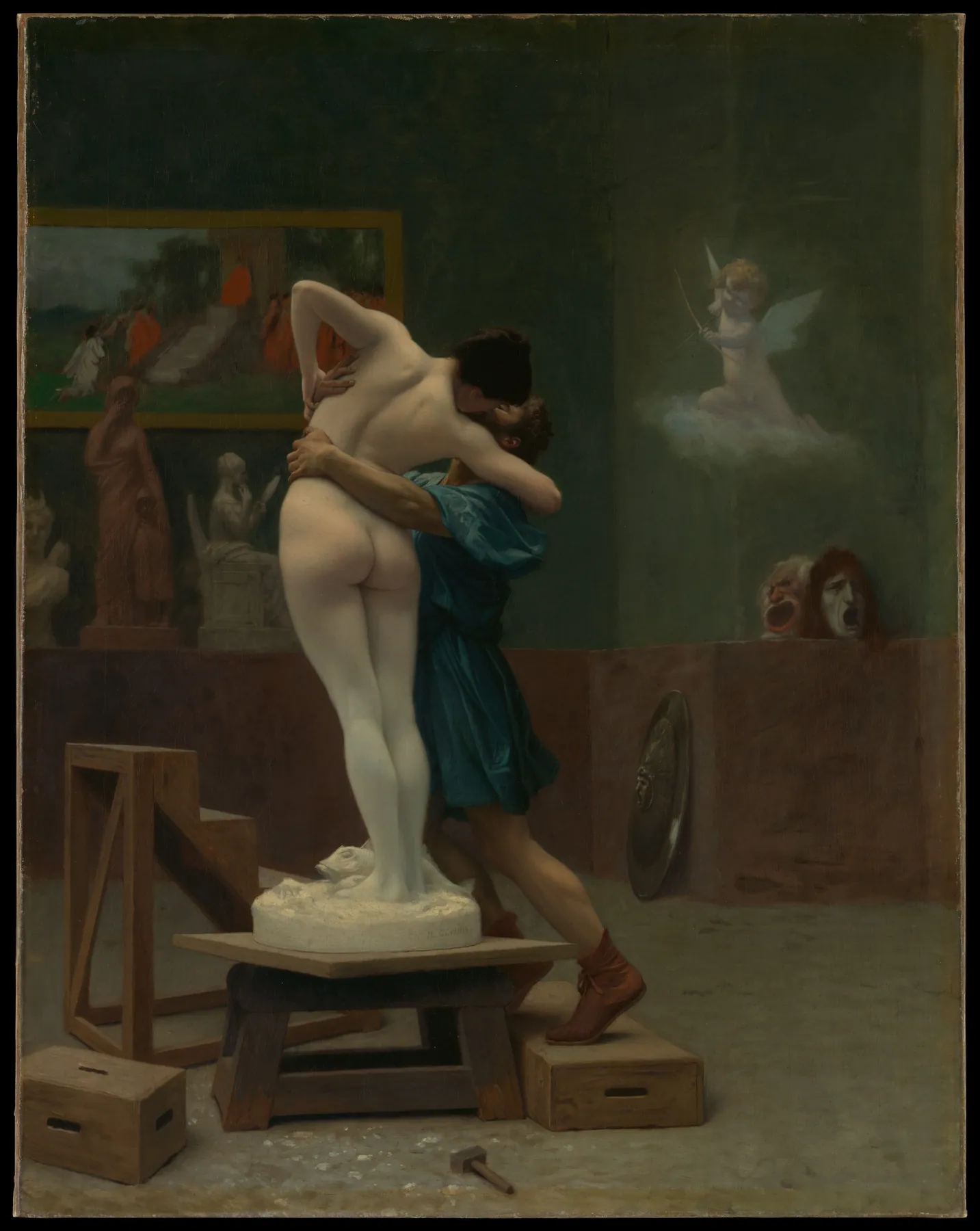 Pigmalión y Galatea, de Jean-Léon Gérôme