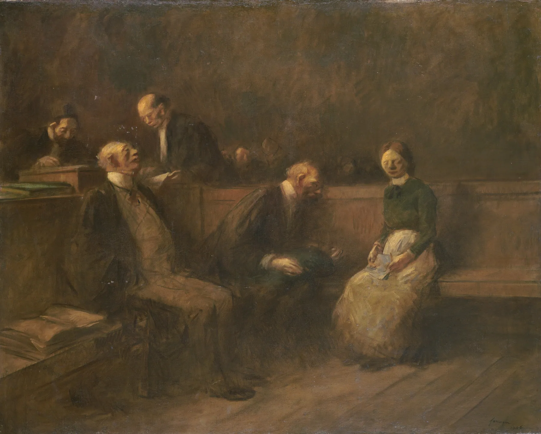 La petición, de Jean-Louis Forain