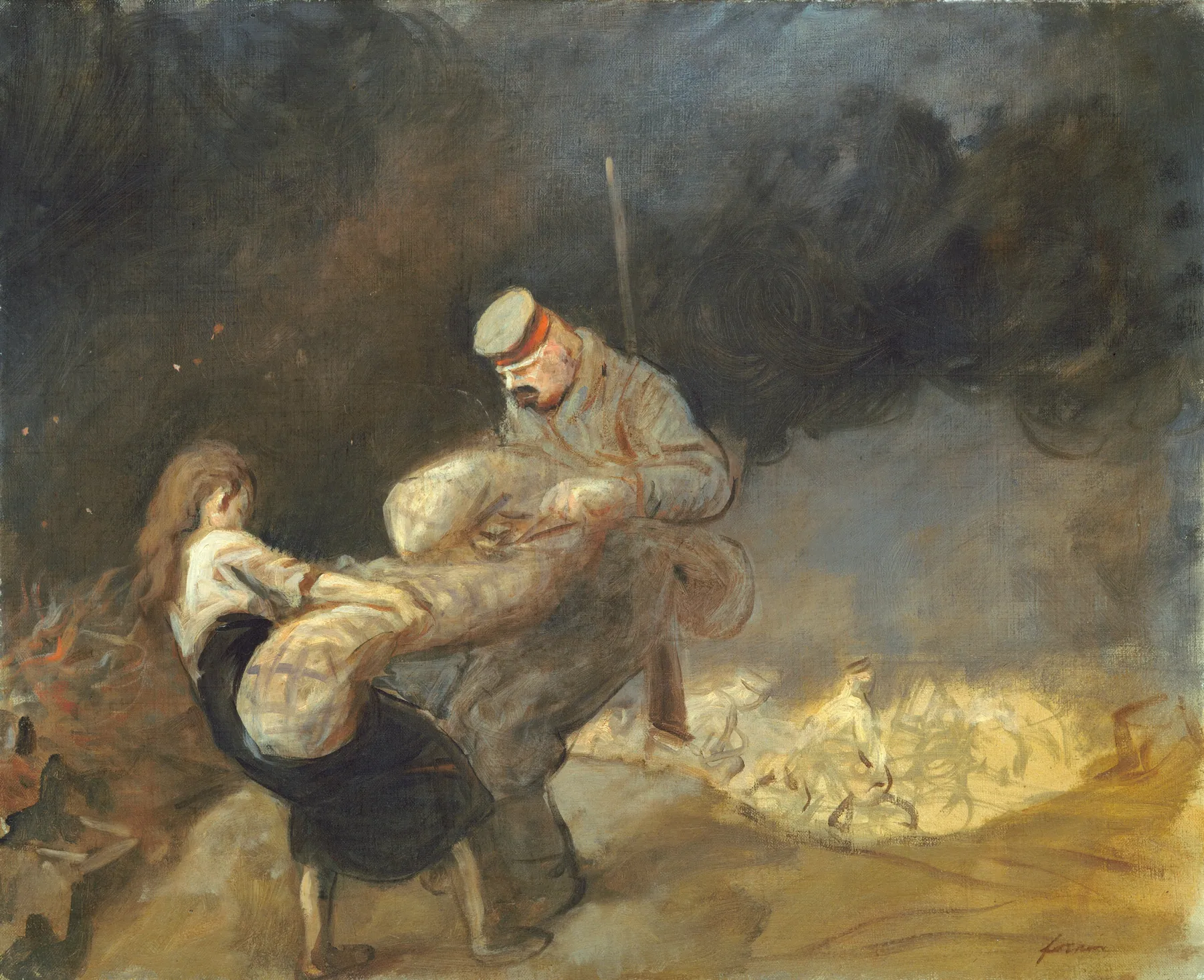 La requisa, de Jean-Louis Forain