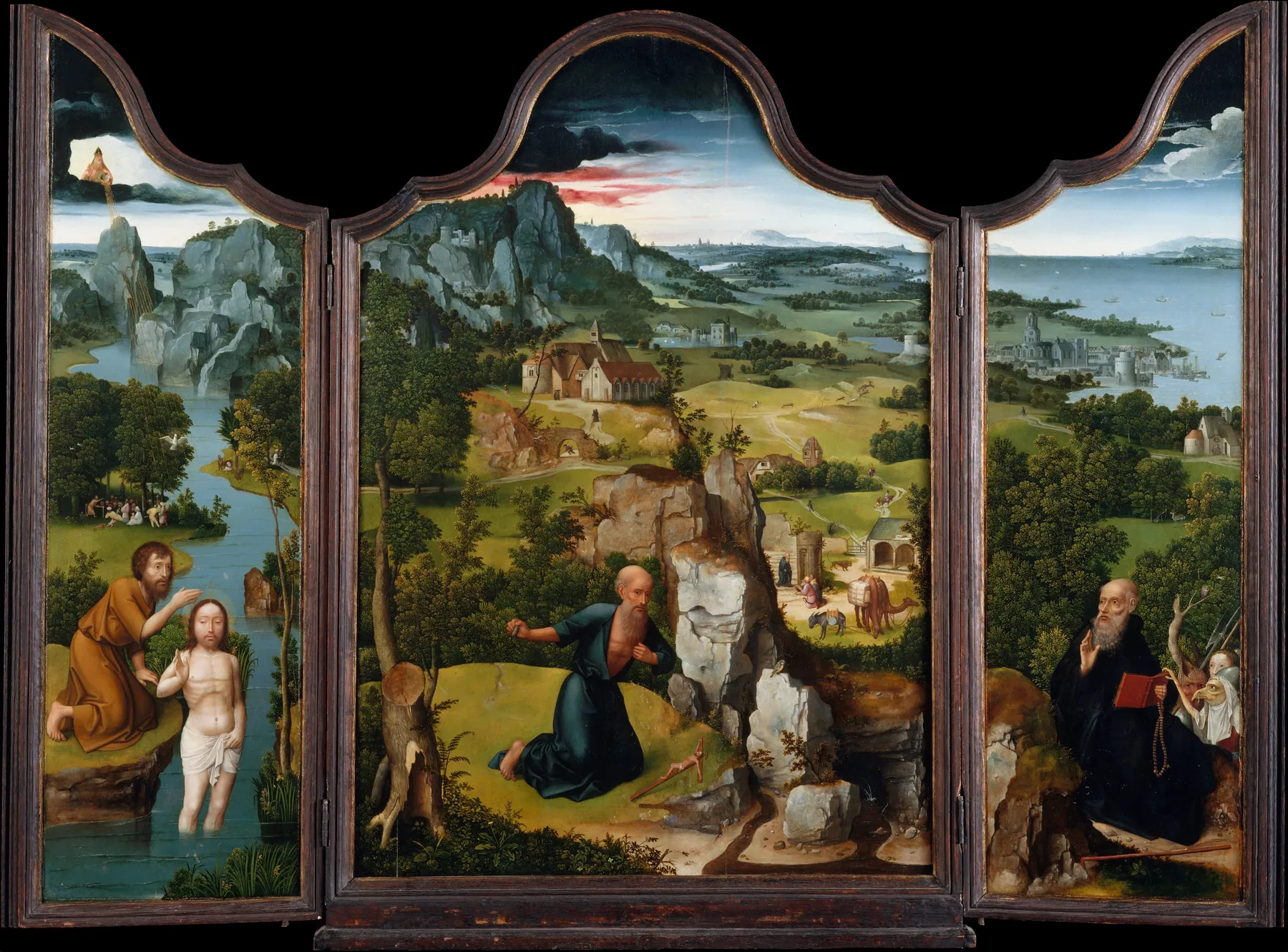 La penitencia de San Jerónimo, de Joachim Patinir
